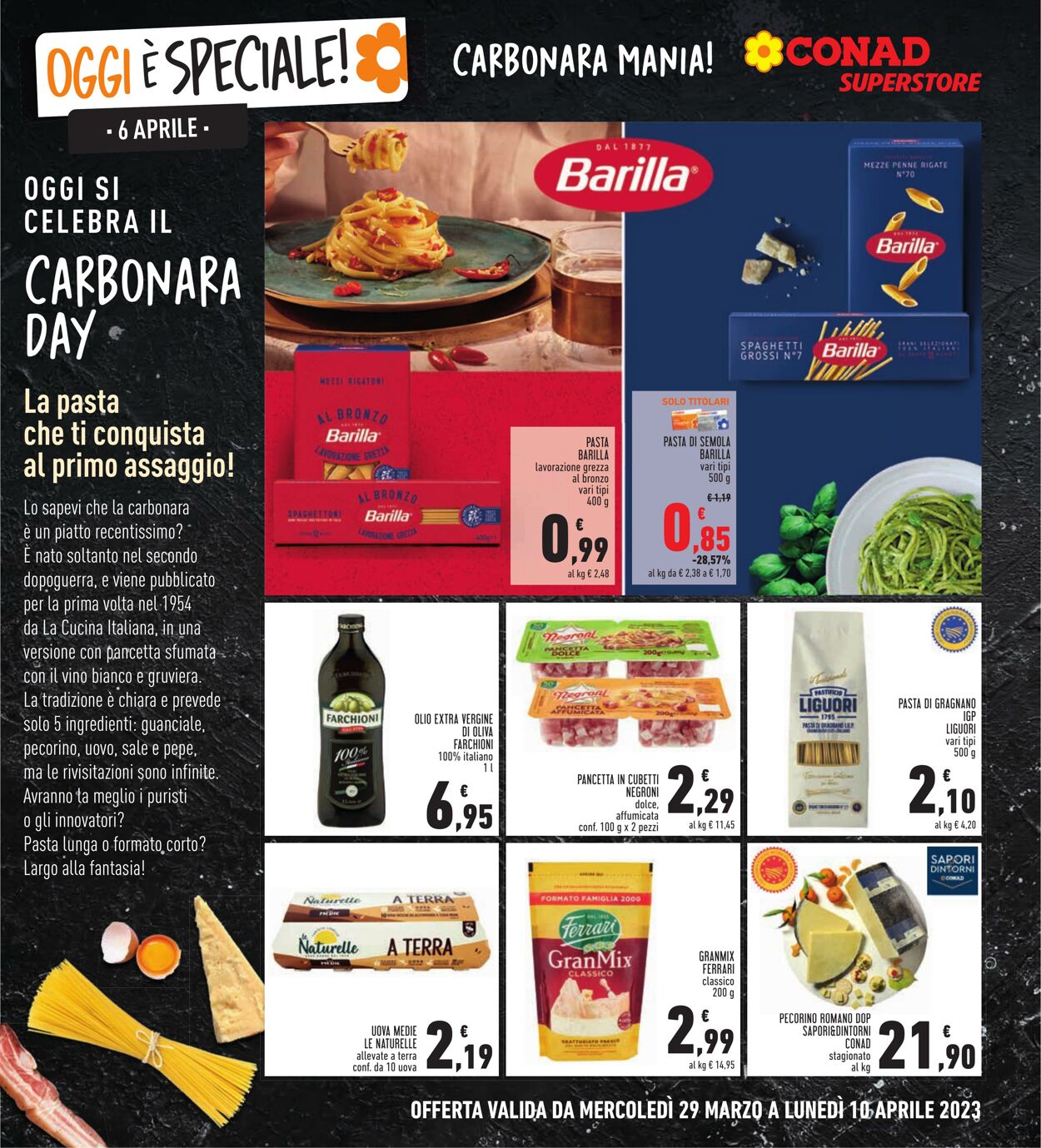 Volantino Conad 29.03.2023 - 10.04.2023