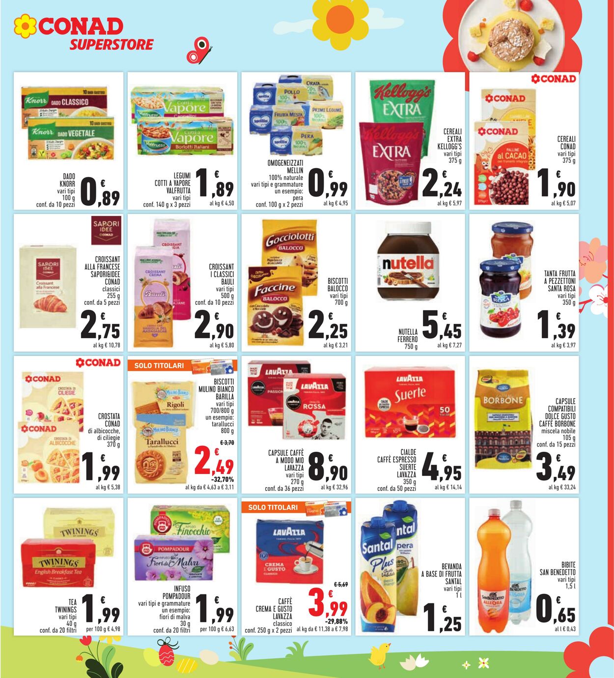 Volantino Conad 29.03.2023 - 10.04.2023