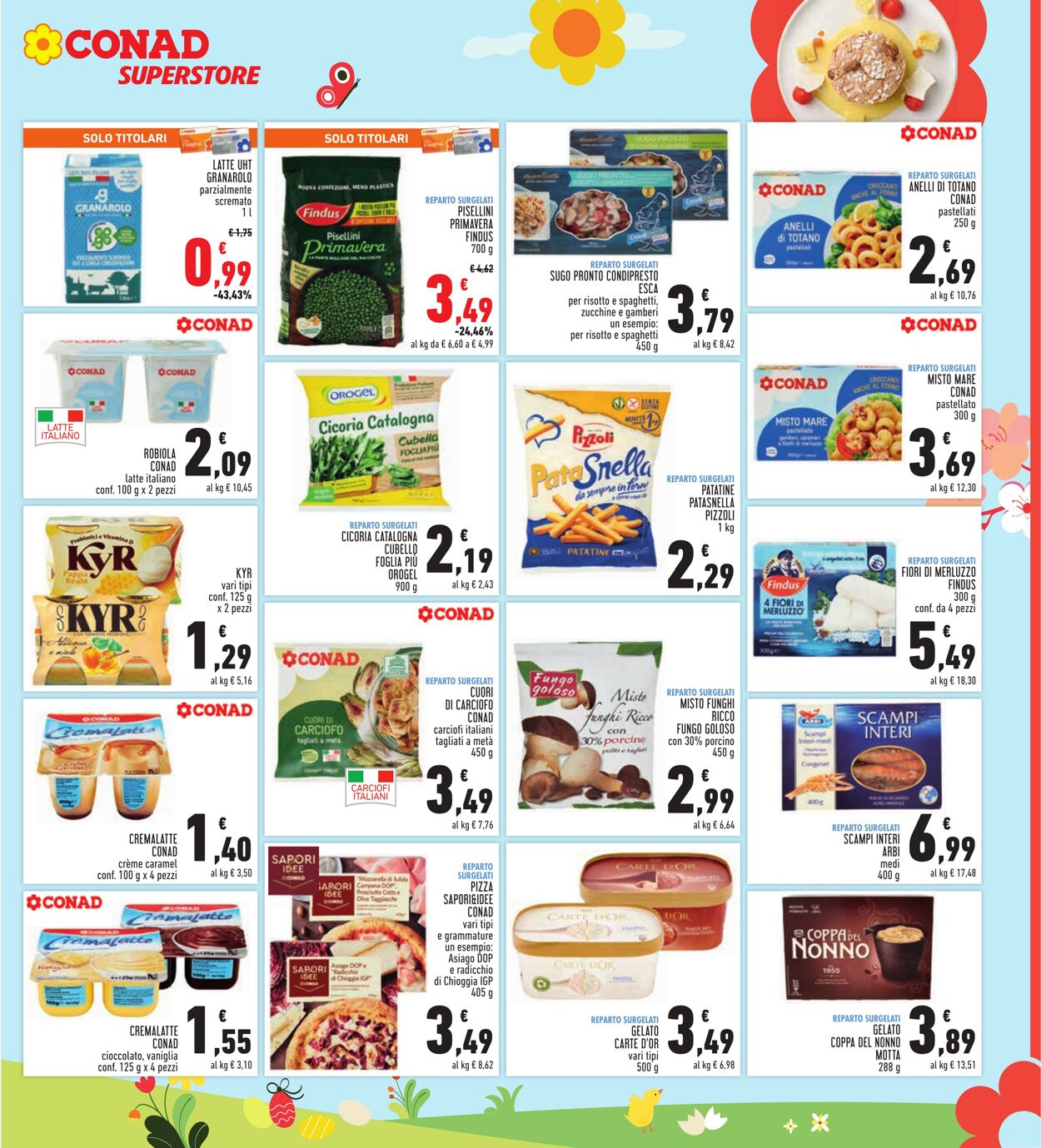 Volantino Conad 29.03.2023 - 10.04.2023