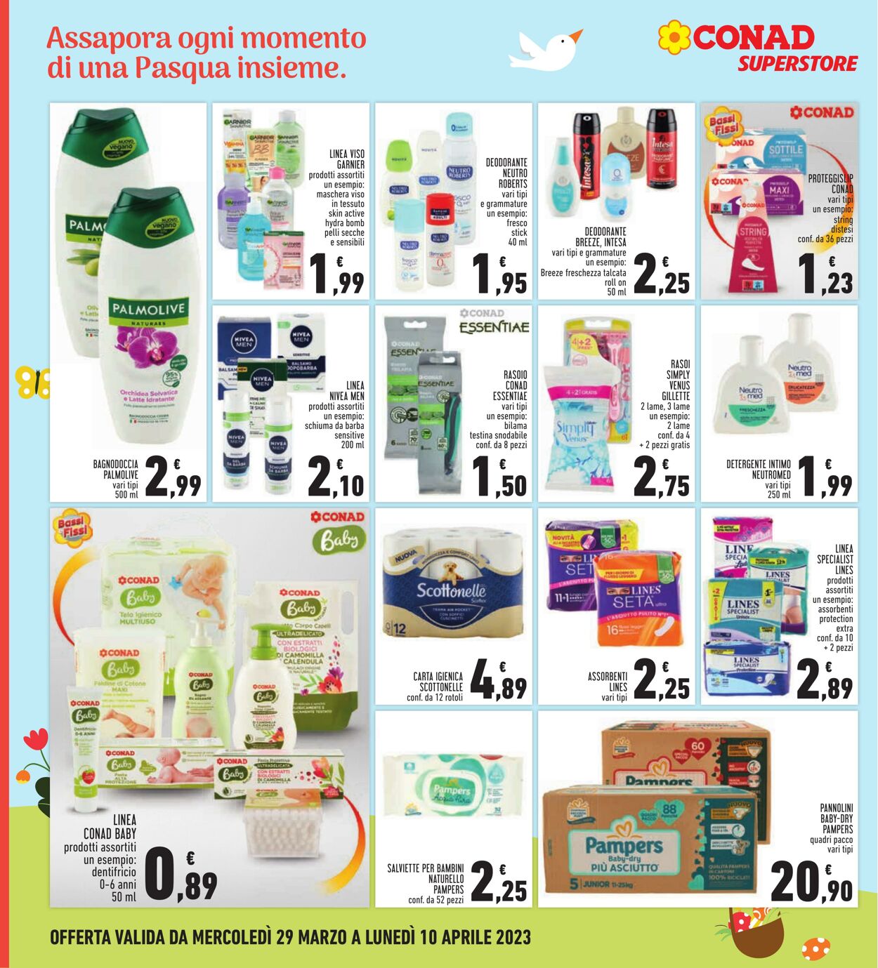 Volantino Conad 29.03.2023 - 10.04.2023