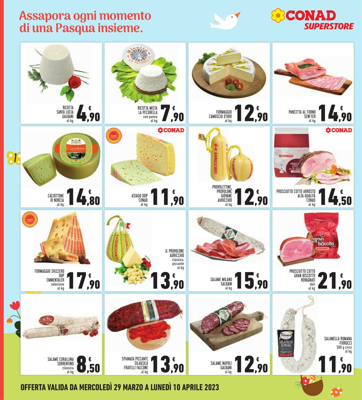 Volantino Conad 29.03.2023 - 10.04.2023