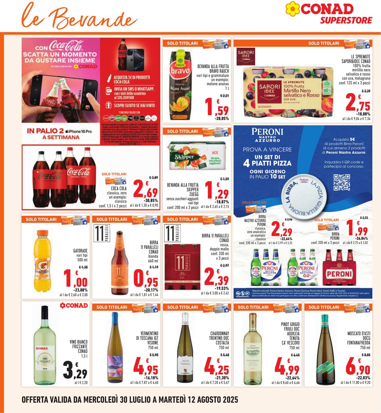 Volantino Conad 06.08.2025 - 06.08.2025
