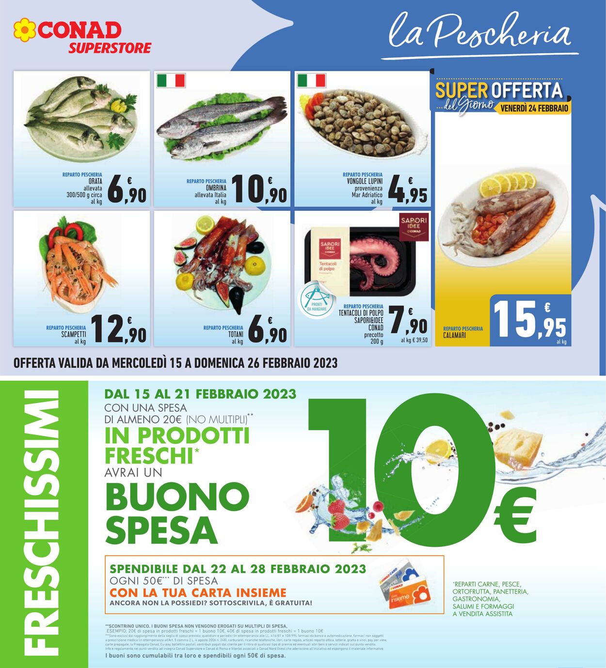 Volantino Conad 15.02.2023 - 26.02.2023