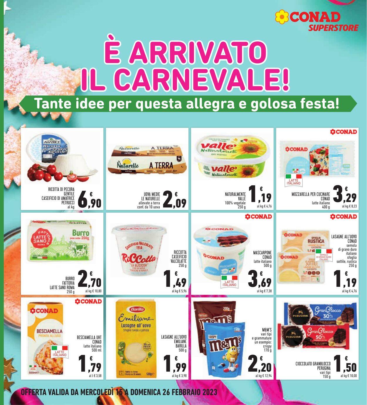 Volantino Conad 15.02.2023 - 26.02.2023