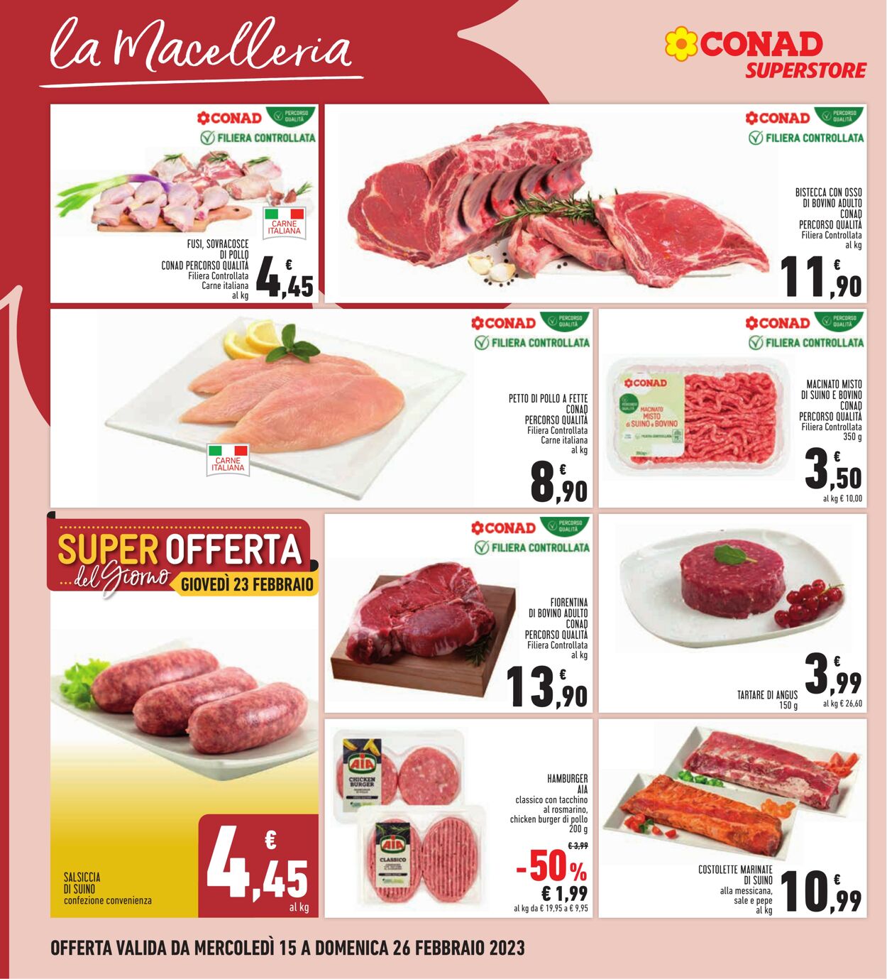 Volantino Conad 15.02.2023 - 26.02.2023