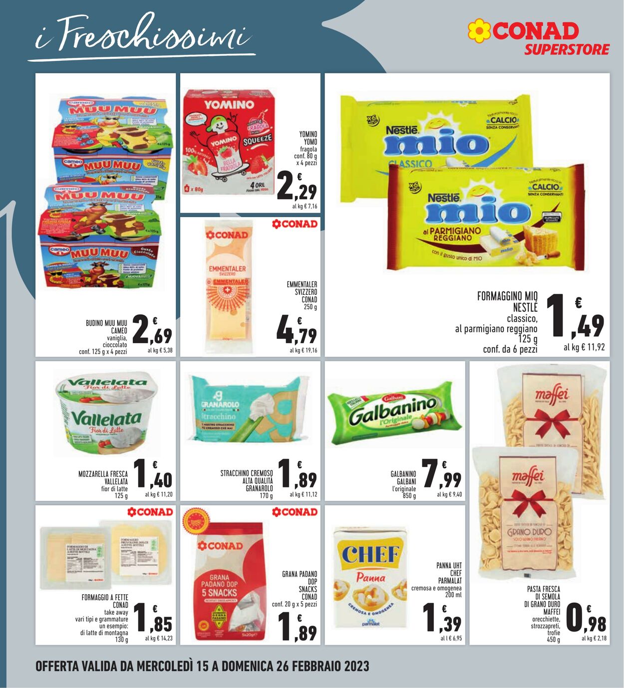 Volantino Conad 15.02.2023 - 26.02.2023