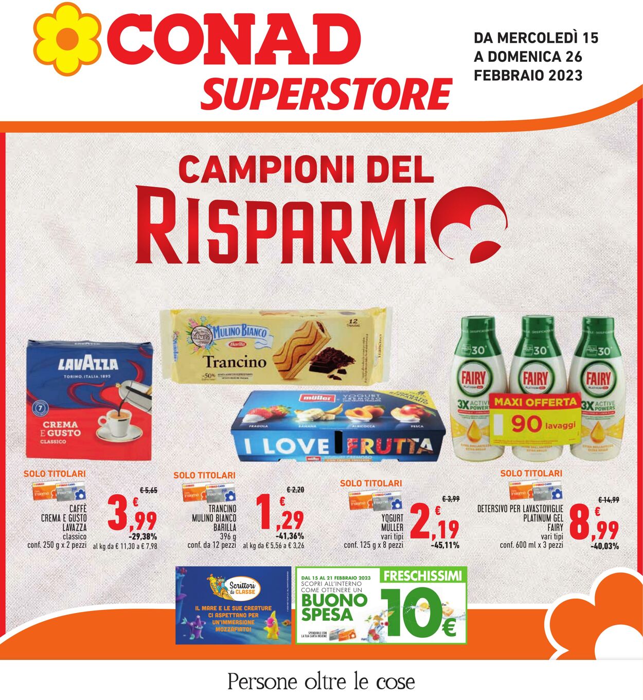 Volantino Conad 15.02.2023 - 26.02.2023