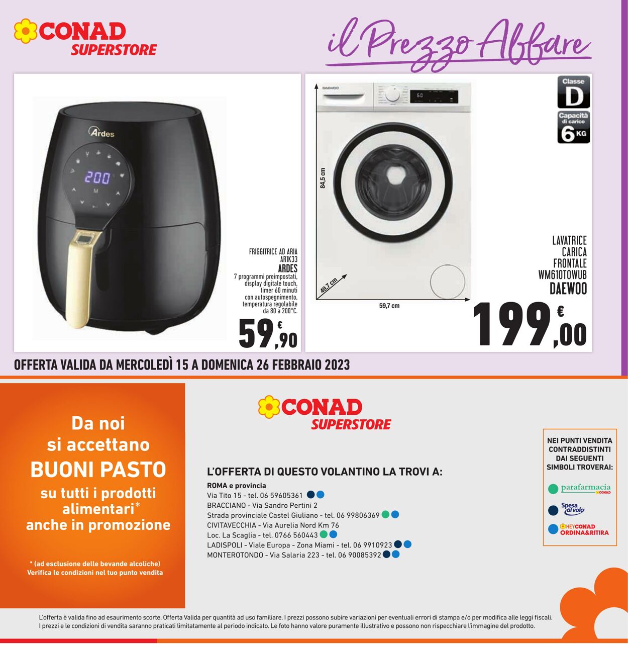 Volantino Conad 15.02.2023 - 26.02.2023