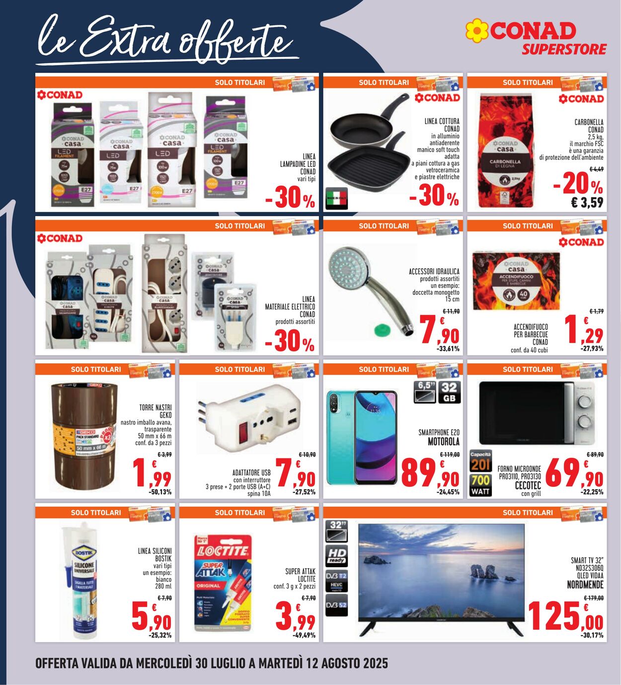 Volantino Conad 05.08.2025 - 05.08.2025