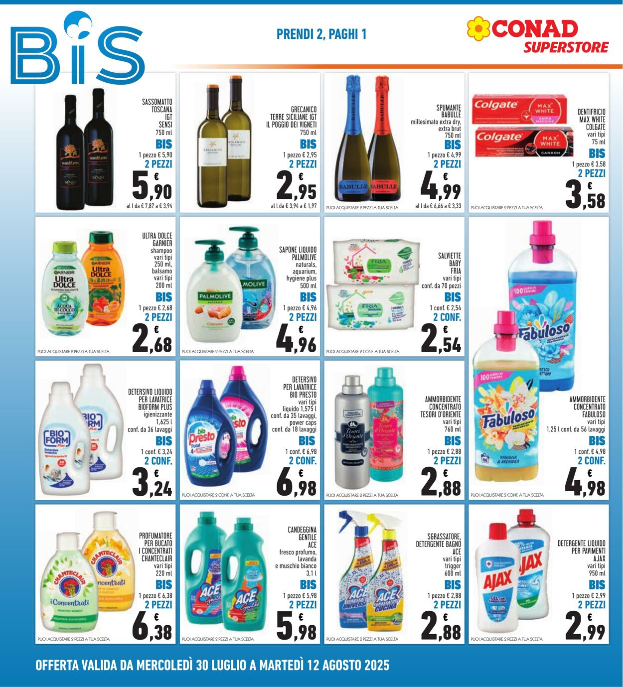 Volantino Conad 05.08.2025 - 05.08.2025