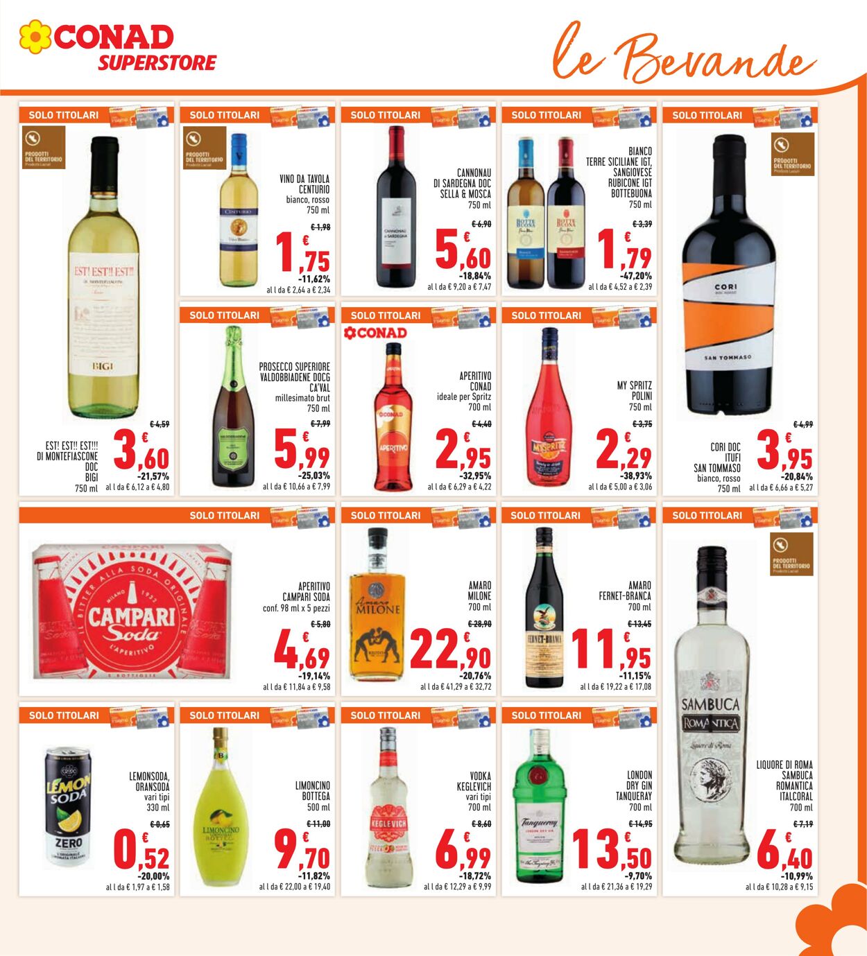 Volantino Conad 05.08.2025 - 05.08.2025