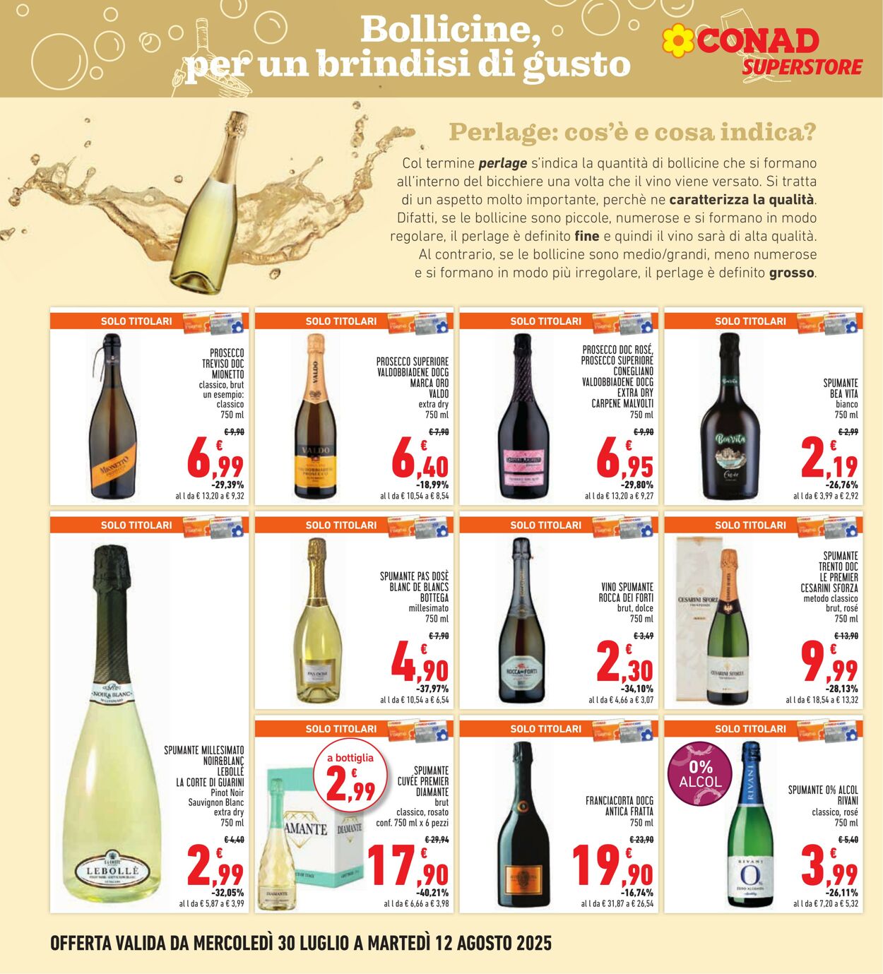 Volantino Conad 05.08.2025 - 05.08.2025