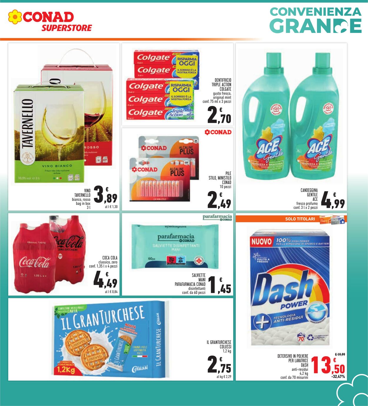 Volantino Conad 18.01.2023 - 29.01.2023