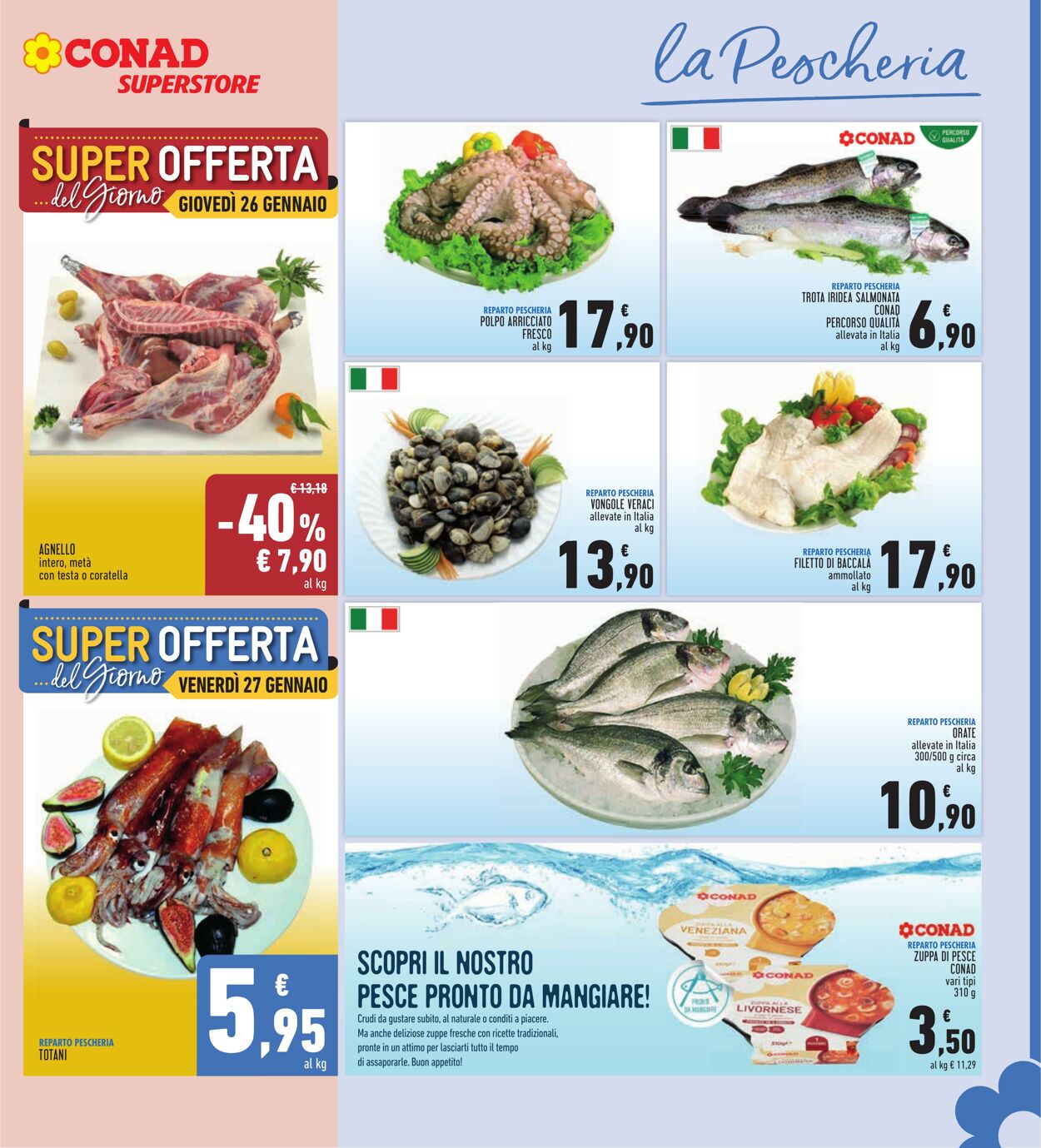 Volantino Conad 18.01.2023 - 29.01.2023