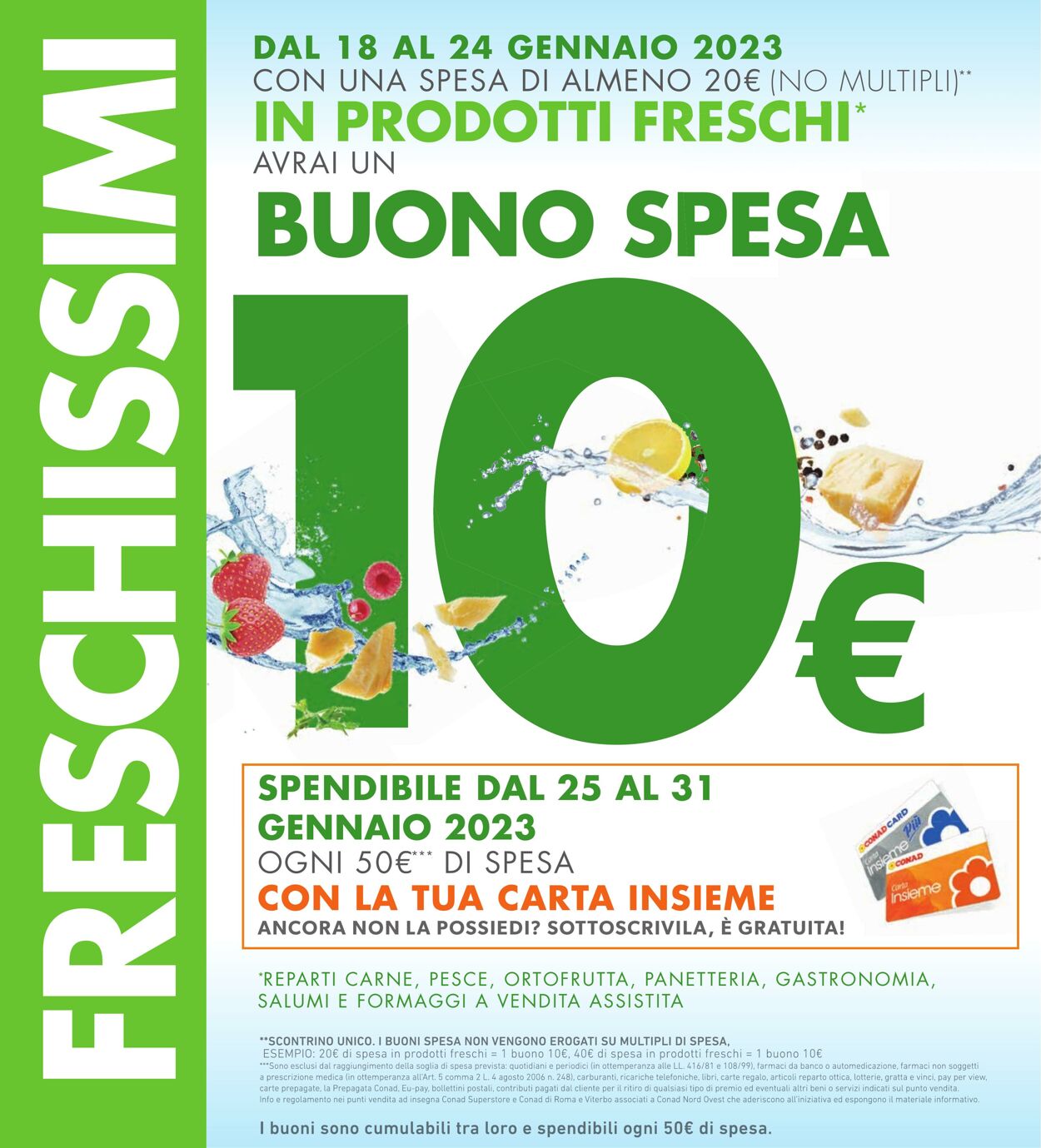 Volantino Conad 18.01.2023 - 29.01.2023