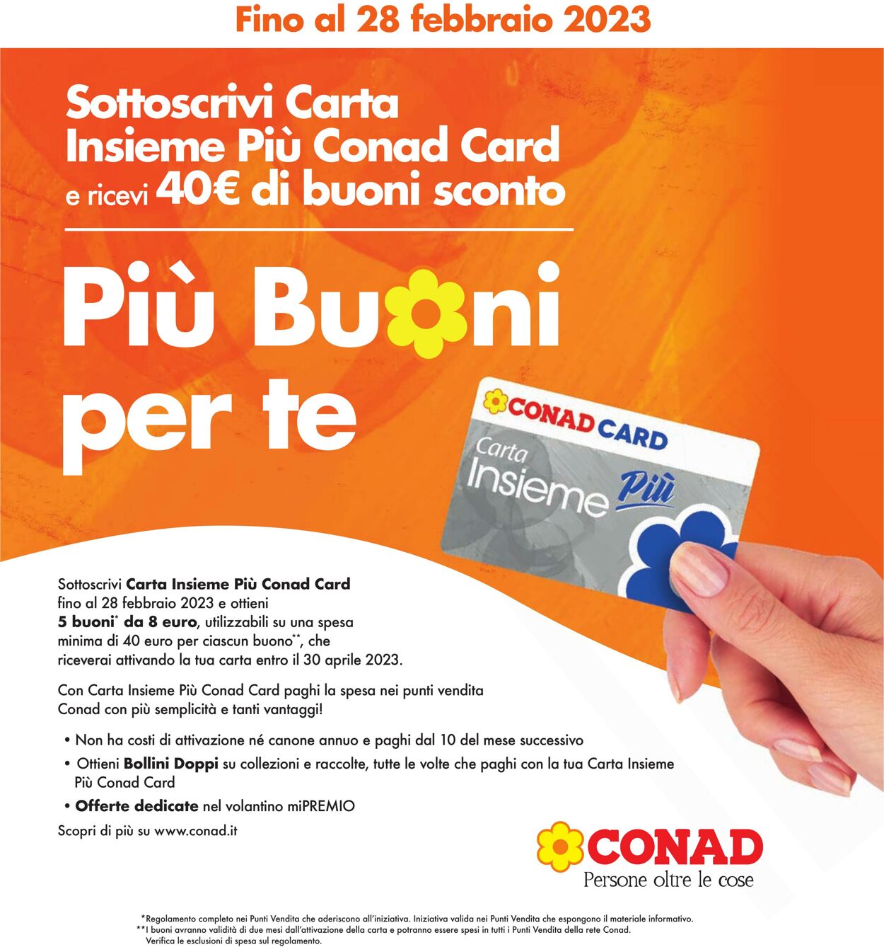 Volantino Conad 18.01.2023 - 29.01.2023