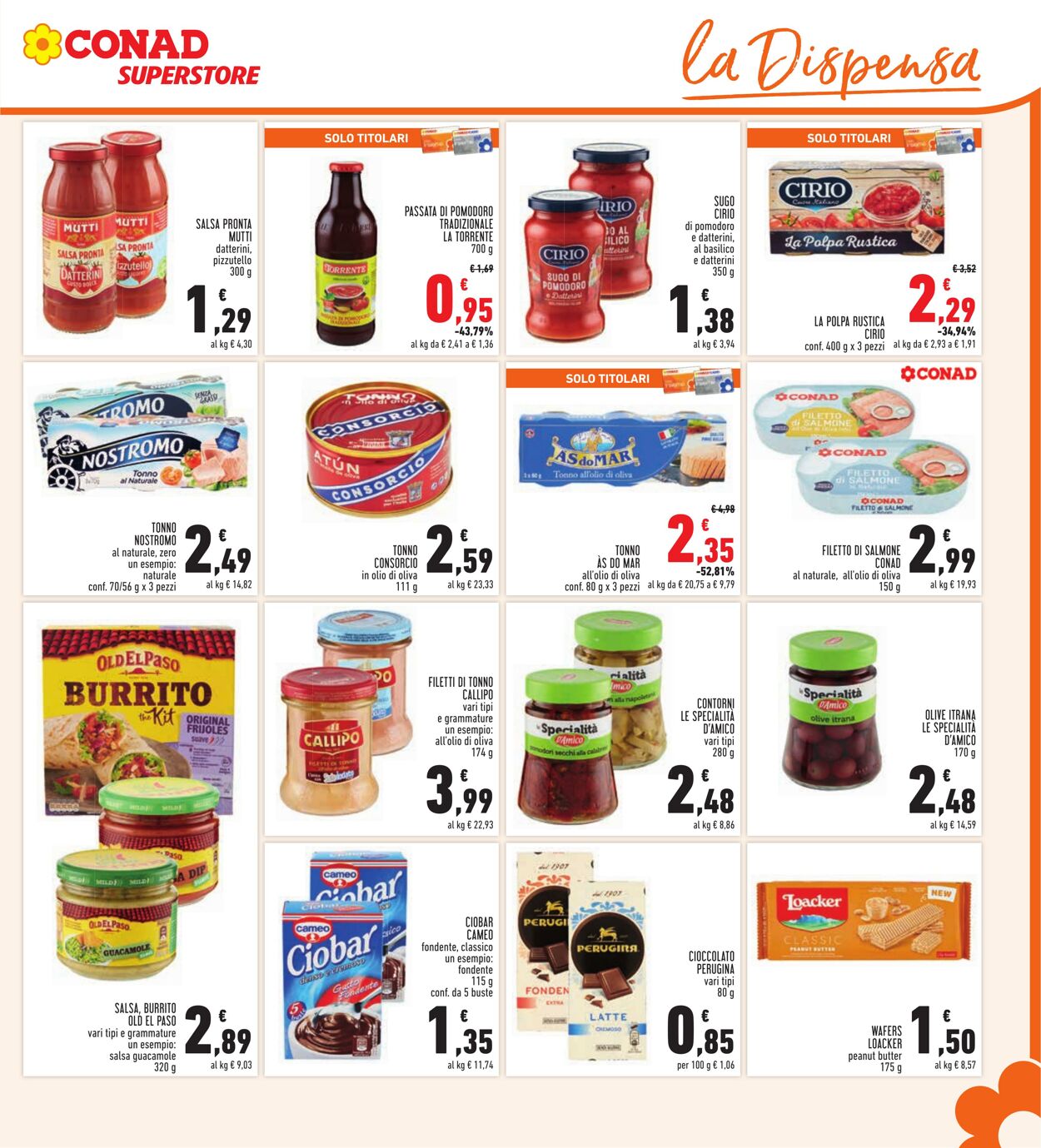 Volantino Conad 18.01.2023 - 29.01.2023