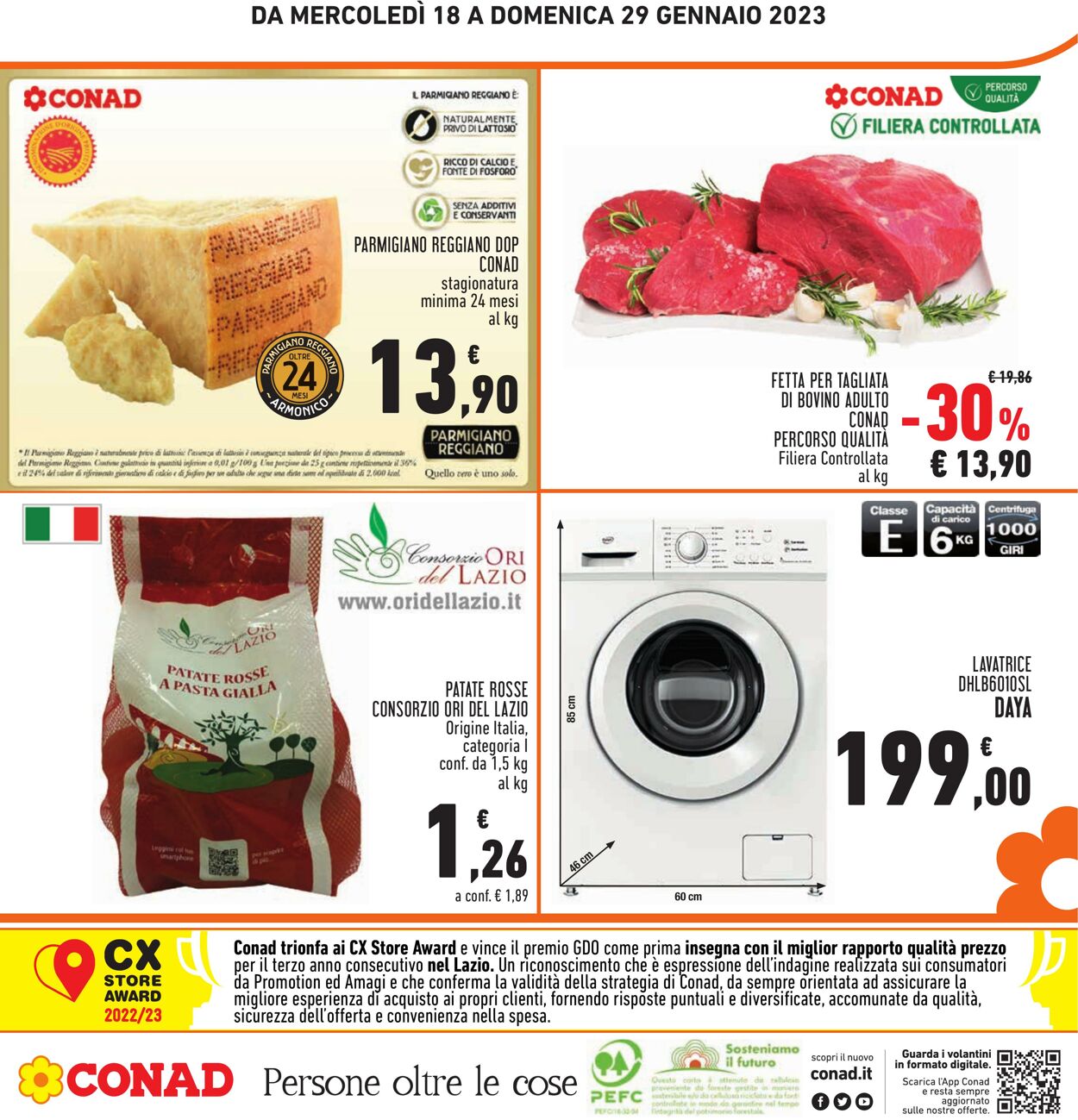 Volantino Conad 18.01.2023 - 29.01.2023