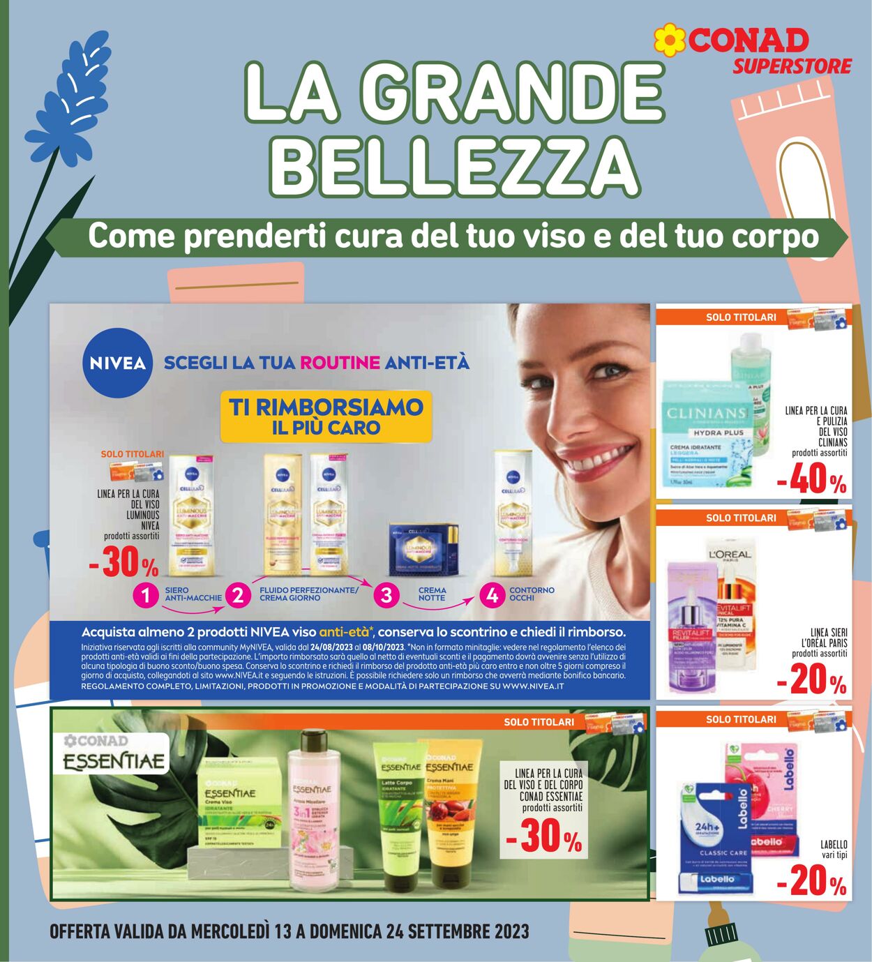 Volantino Conad 13.09.2023 - 24.09.2023