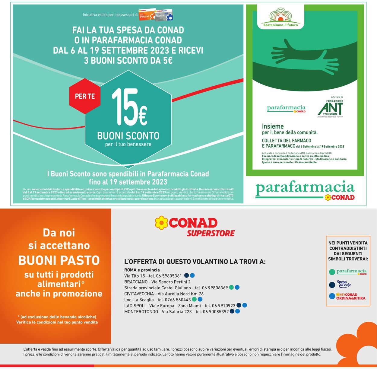 Volantino Conad 13.09.2023 - 24.09.2023