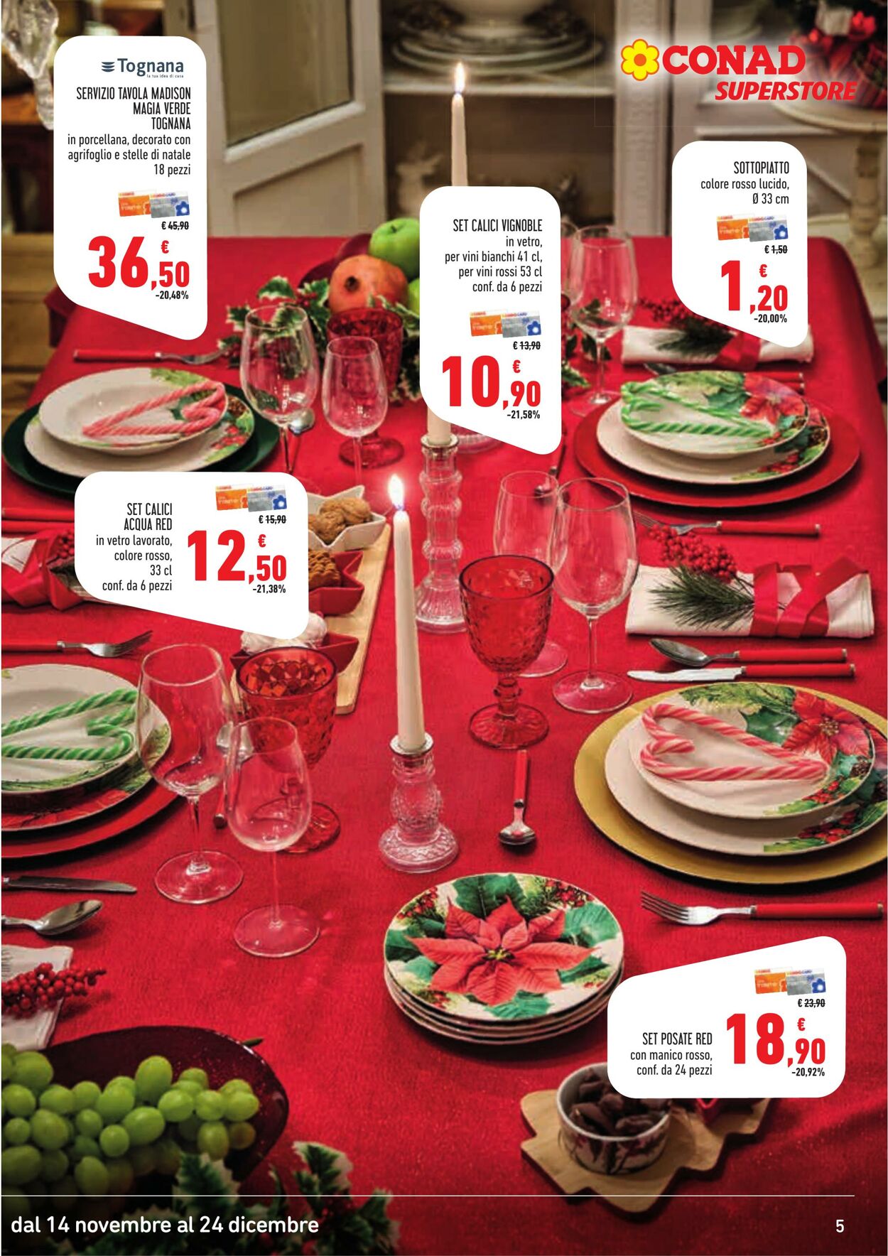 Volantino Conad 14.11.2024 - 24.12.2024