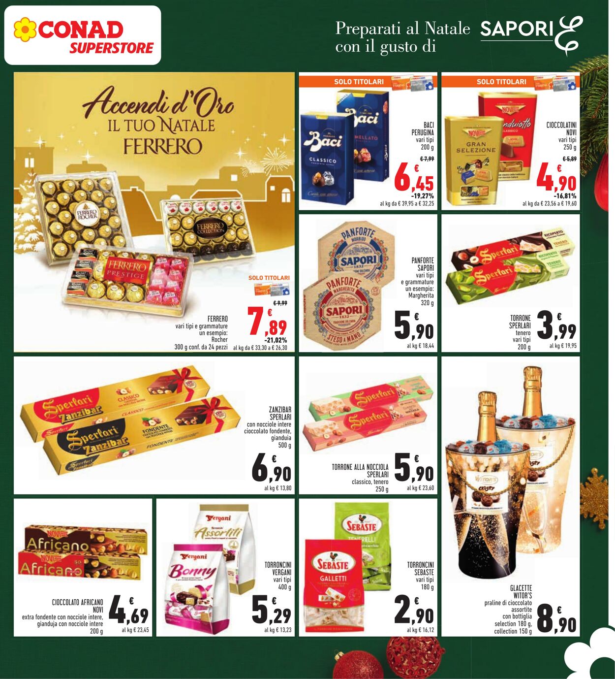 Volantino Conad 27.11.2024 - 08.12.2024