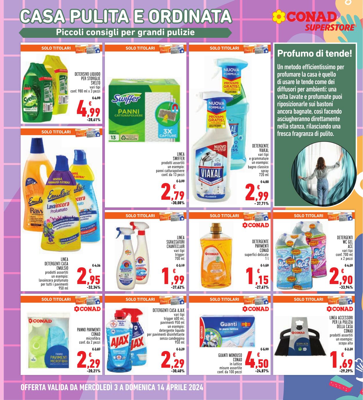 Volantino Conad 03.04.2024 - 14.04.2024