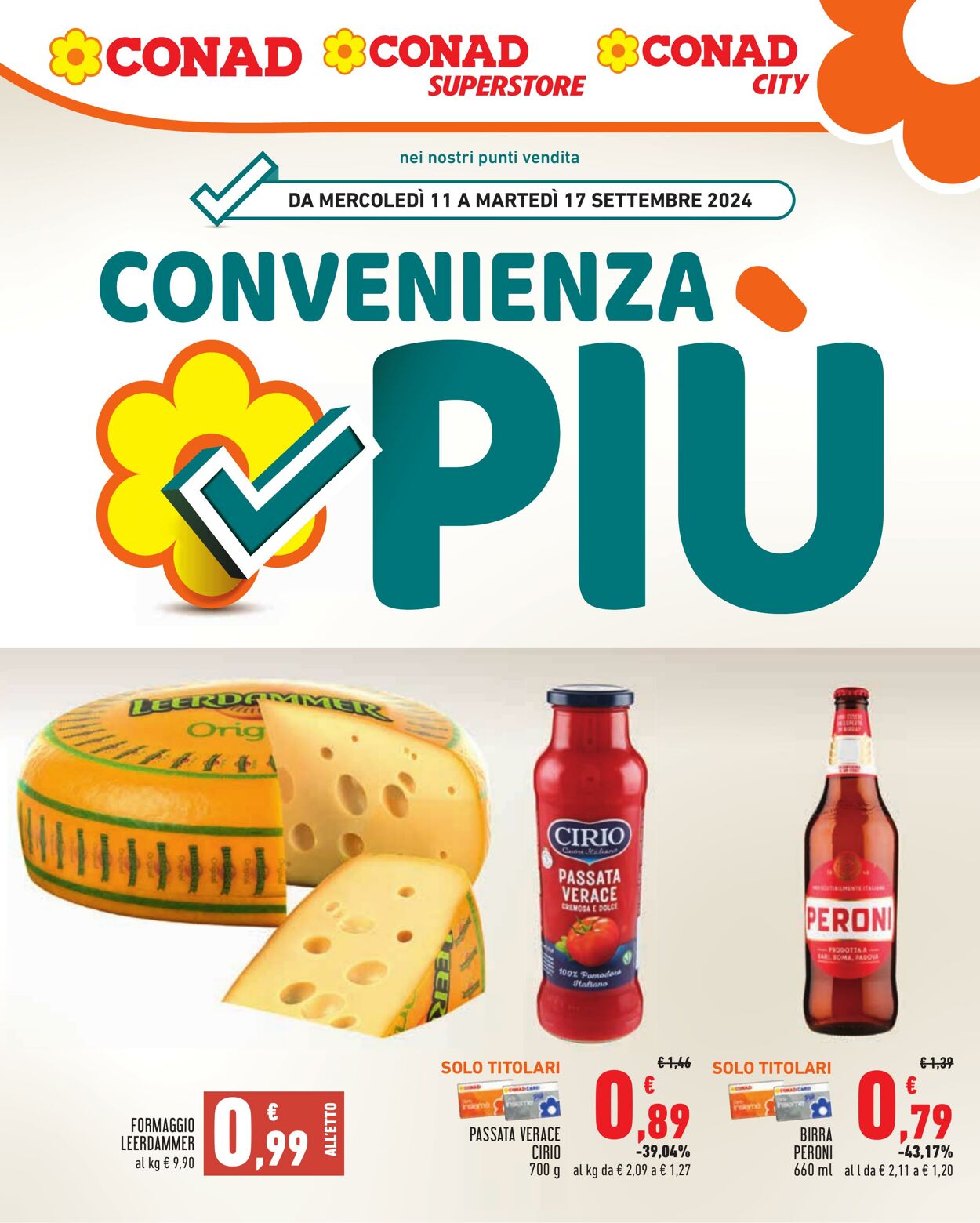 Volantino Conad 11.09.2024 - 17.09.2024