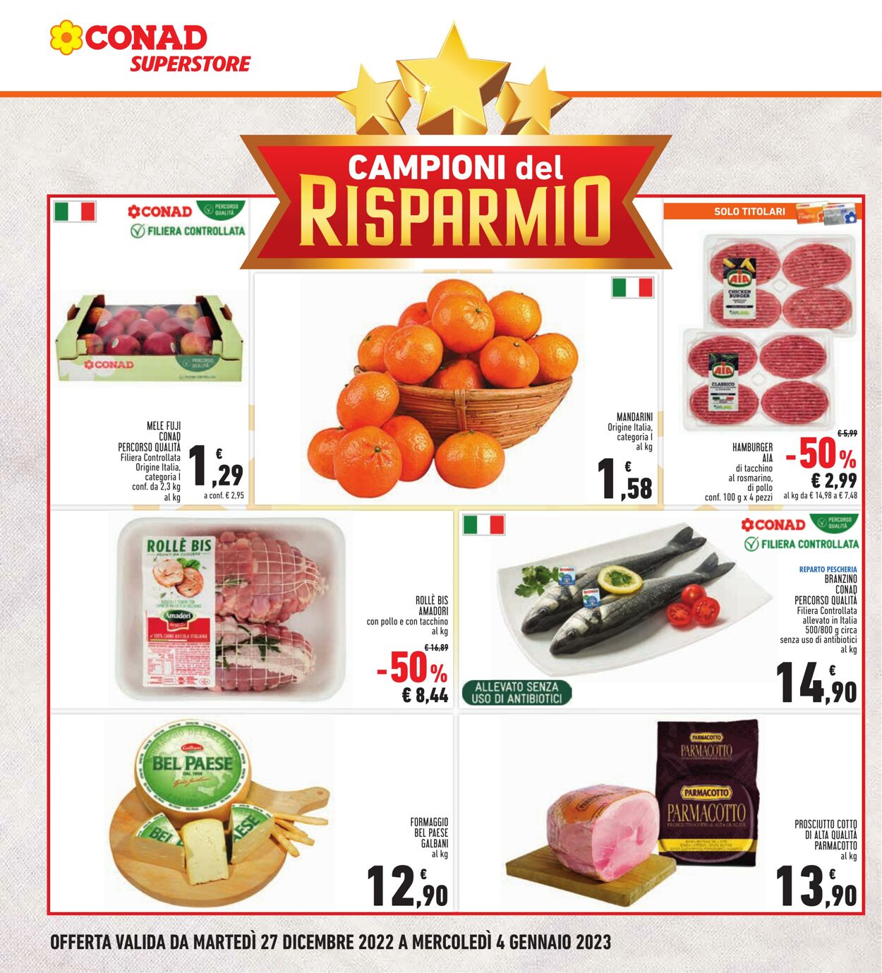 Volantino Conad 27.12.2022 - 04.01.2023