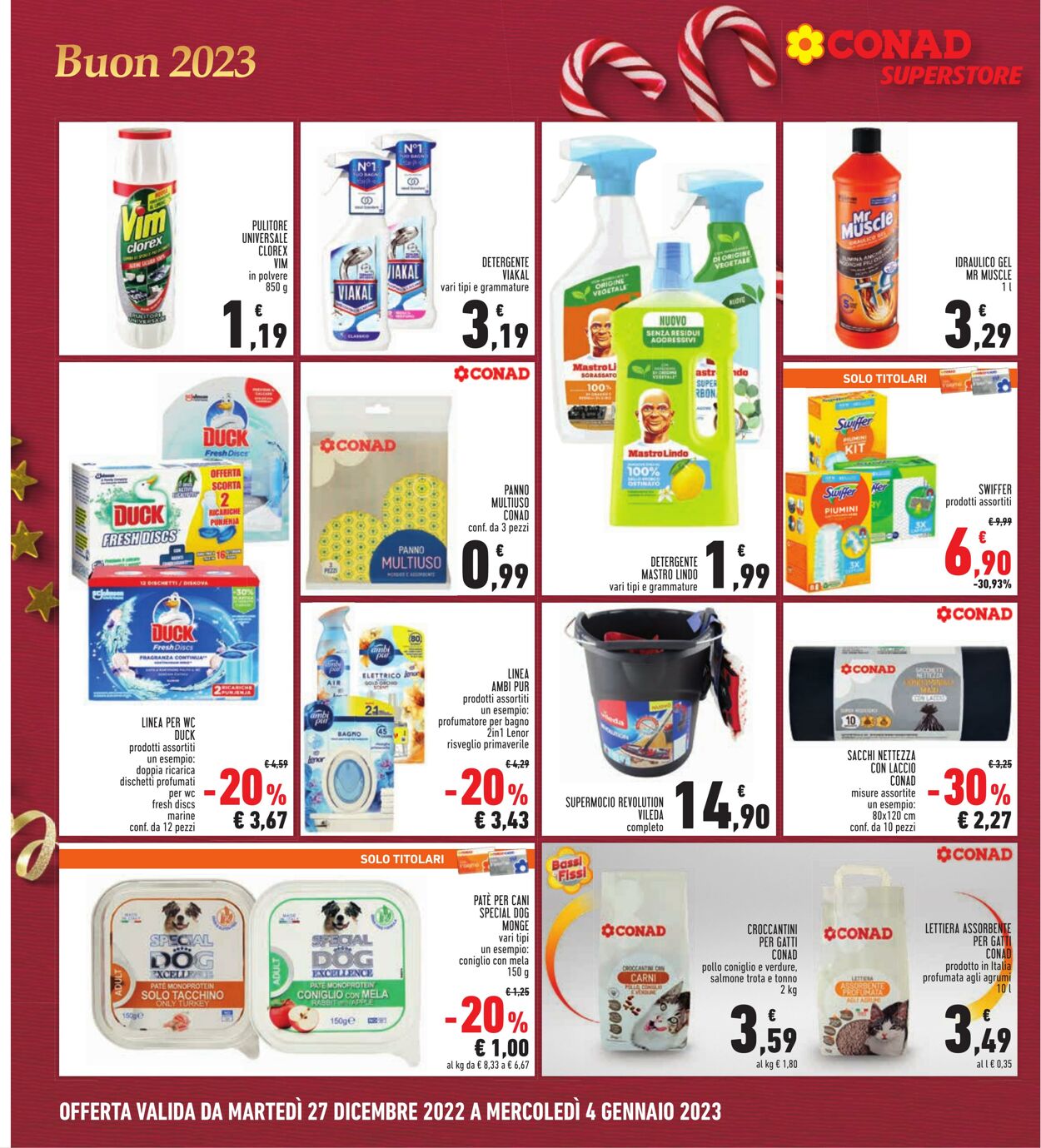 Volantino Conad 27.12.2022 - 04.01.2023