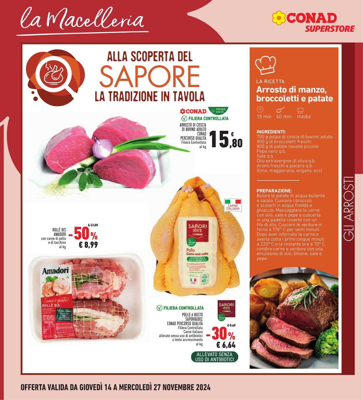 Volantino Conad 14.11.2024 - 27.11.2024