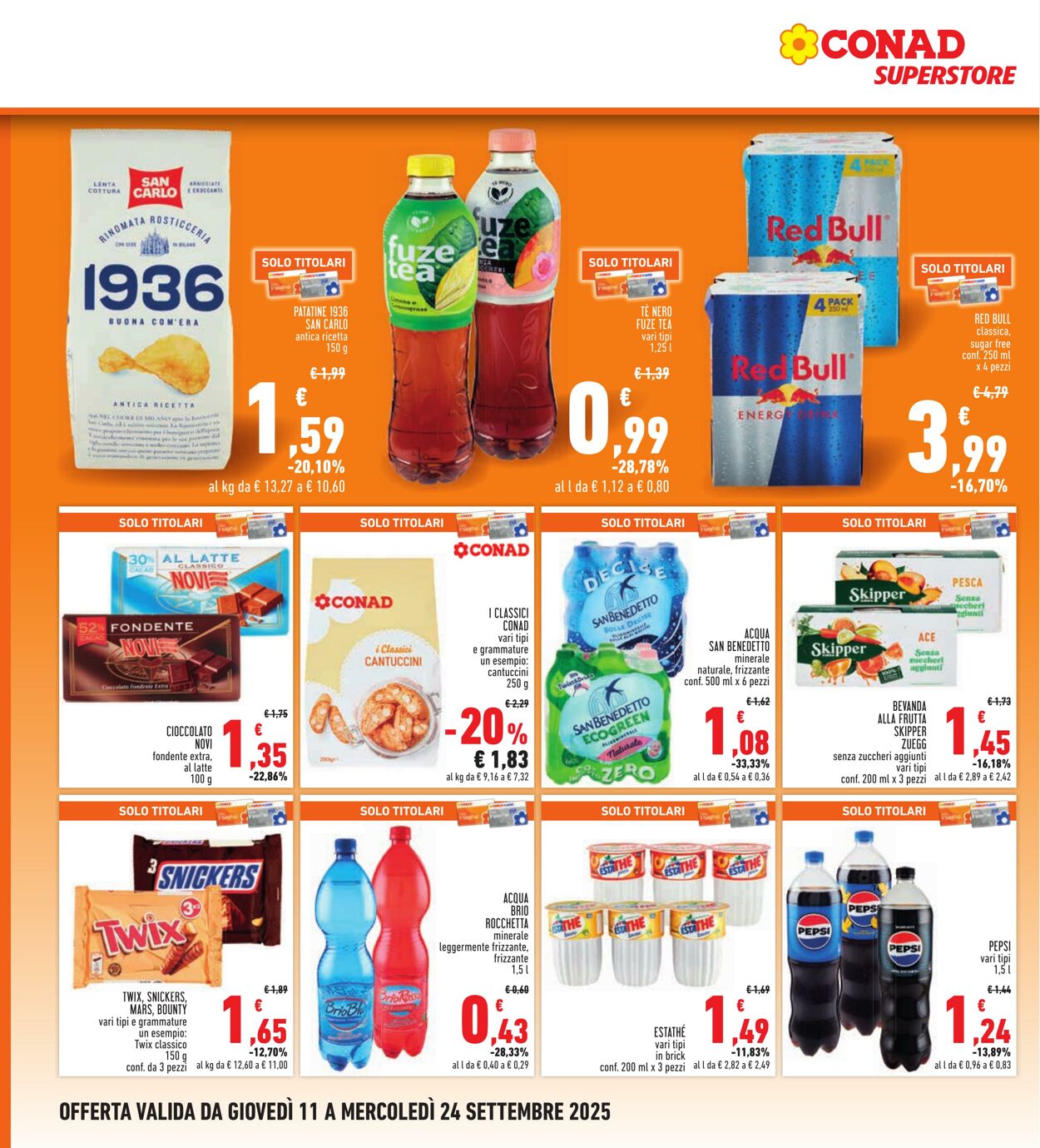 Volantino Conad 18.09.2025 - 18.09.2025