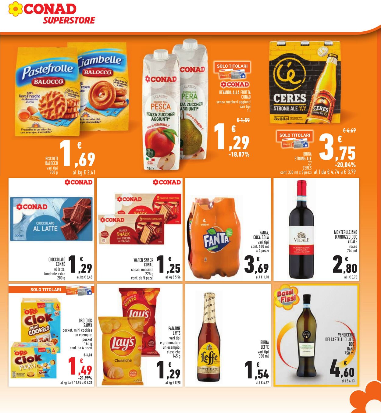 Volantino Conad 16.03.2023 - 29.03.2023