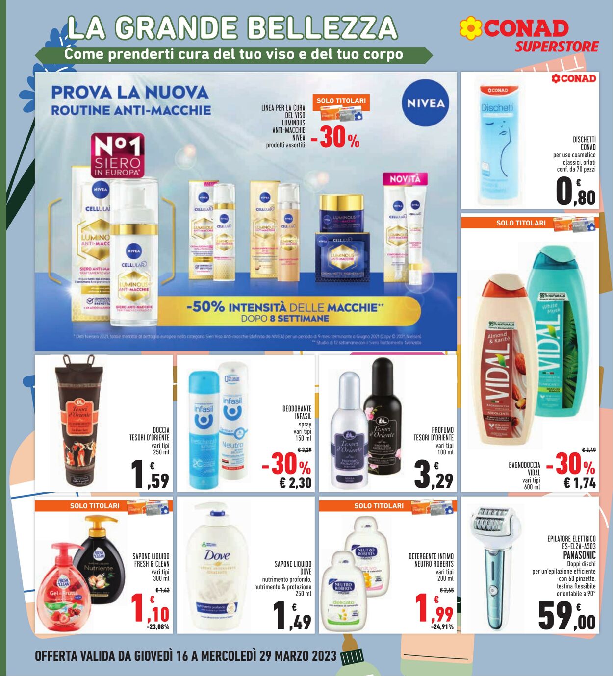 Volantino Conad 16.03.2023 - 29.03.2023