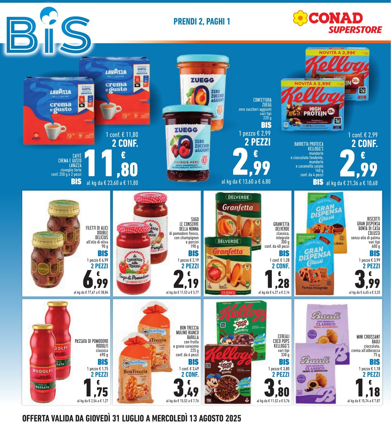 Volantino Conad 05.08.2025 - 05.08.2025