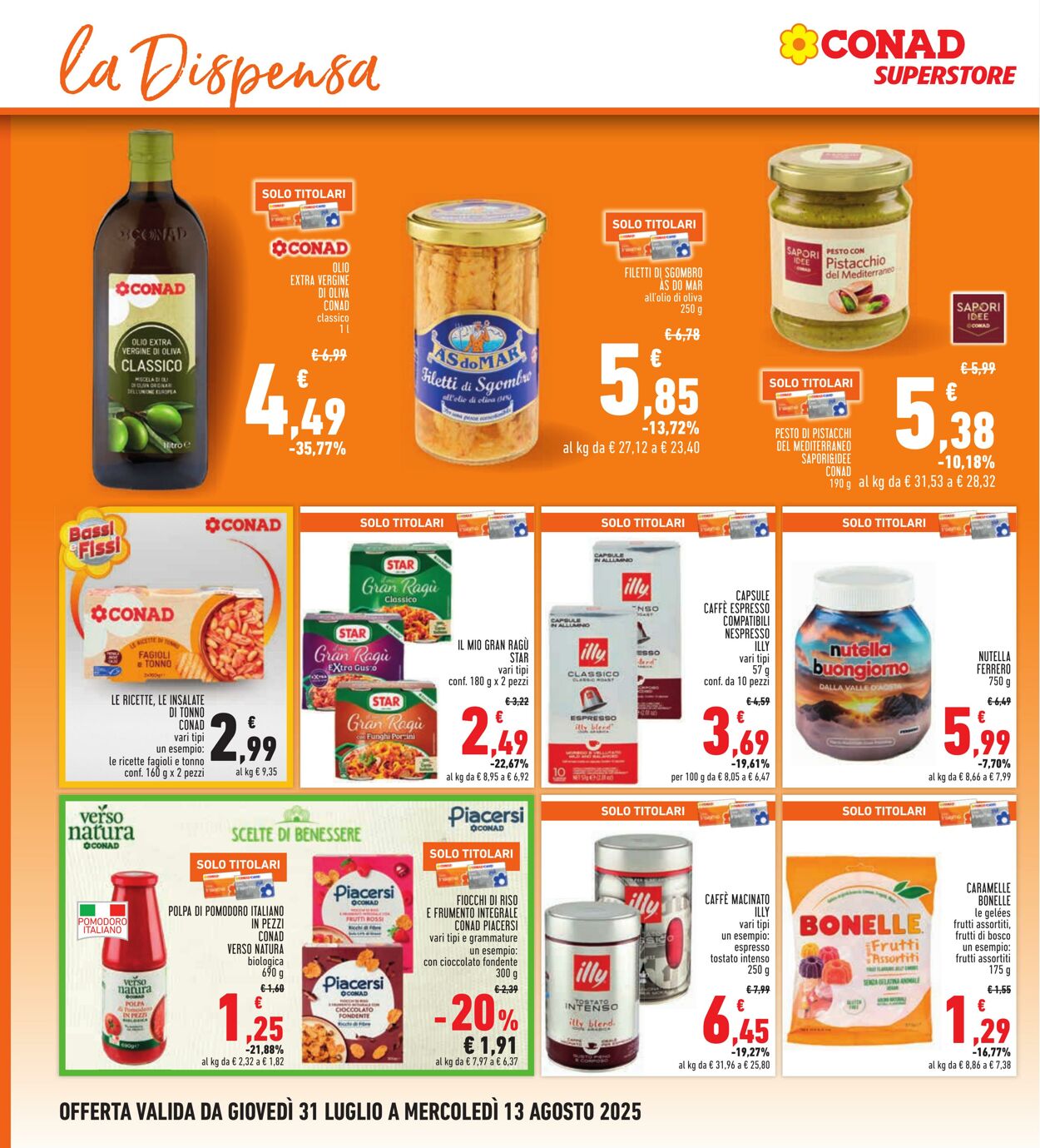 Volantino Conad 05.08.2025 - 05.08.2025