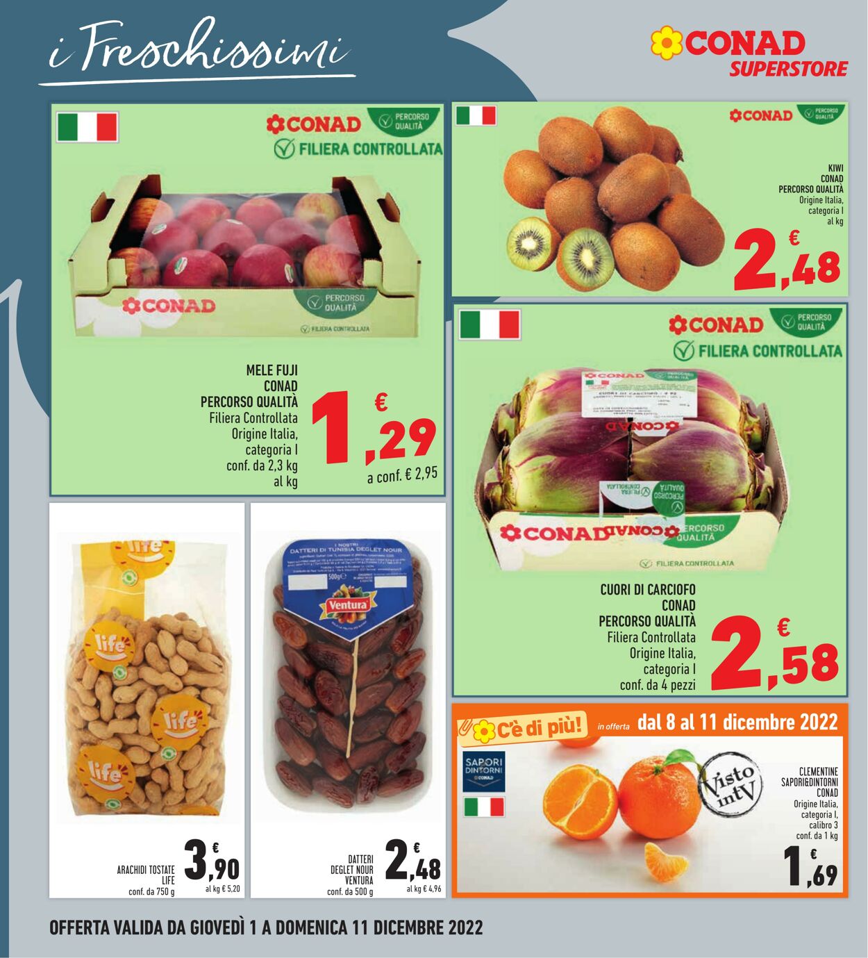 Volantino Conad 01.12.2022 - 11.12.2022