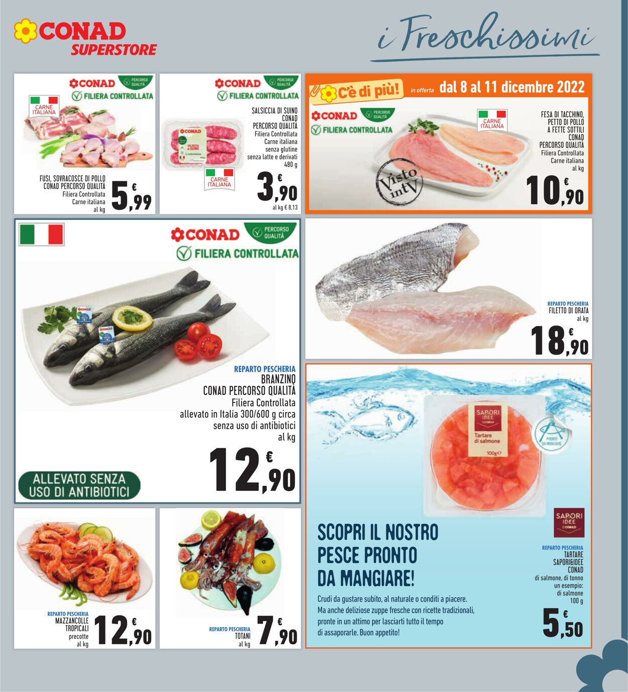 Volantino Conad 01.12.2022 - 11.12.2022