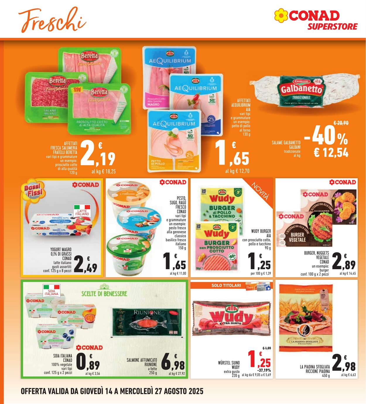 Volantino Conad 11.08.2025 - 11.08.2025