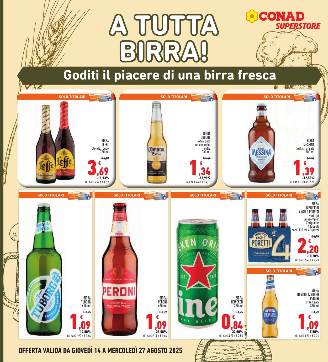 Volantino Conad 11.08.2025 - 11.08.2025