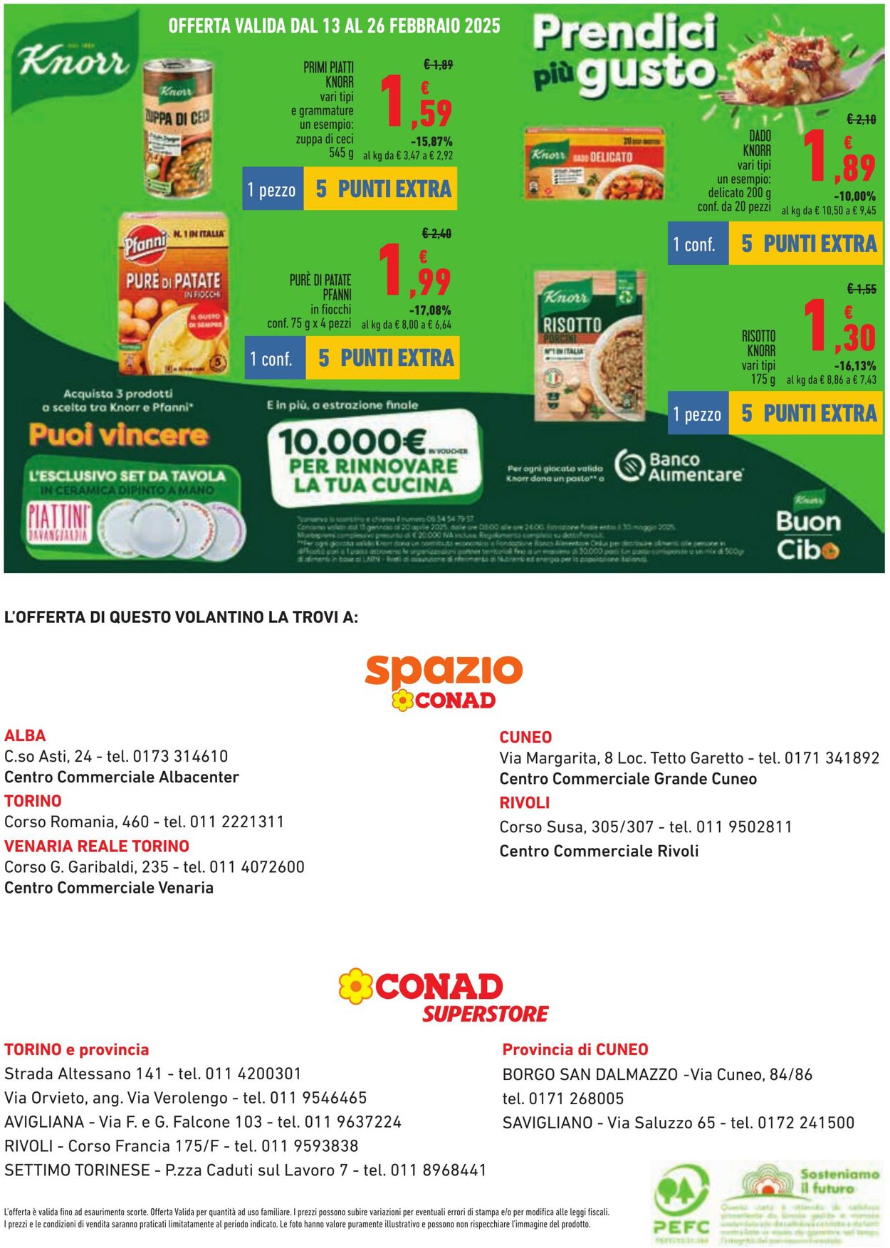 Volantino Conad 30.01.2025 - 26.02.2025