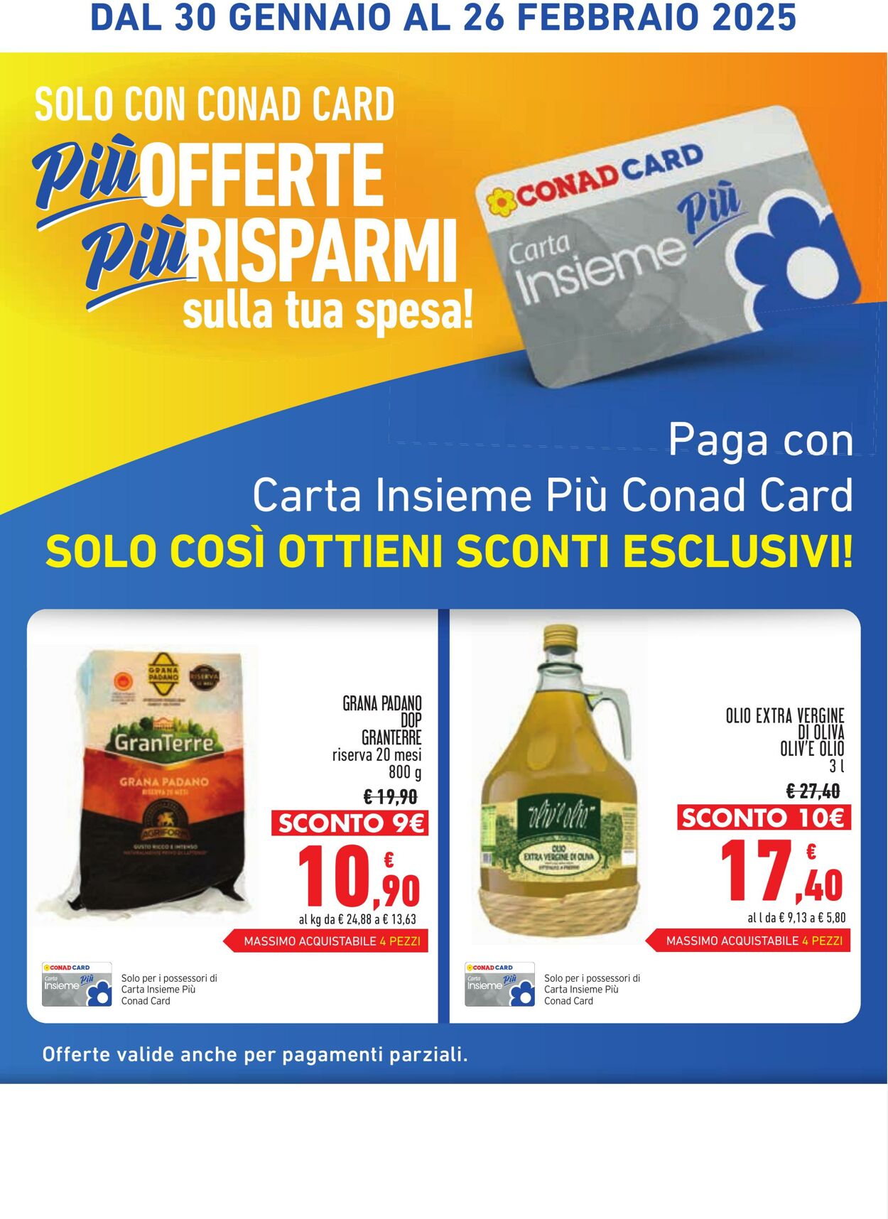 Volantino Conad 30.01.2025 - 26.02.2025