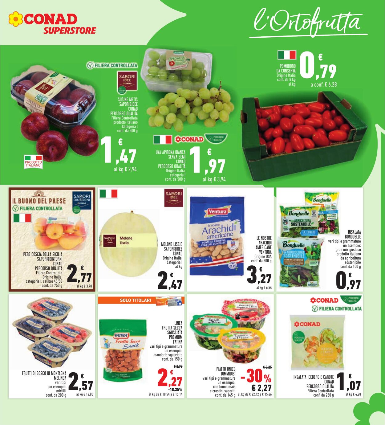 Volantino Conad 06.08.2025 - 06.08.2025