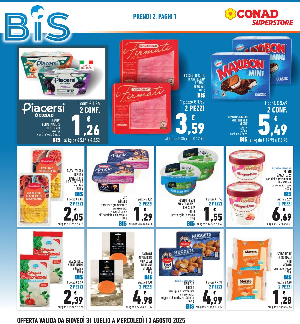 Volantino Conad 06.08.2025 - 06.08.2025