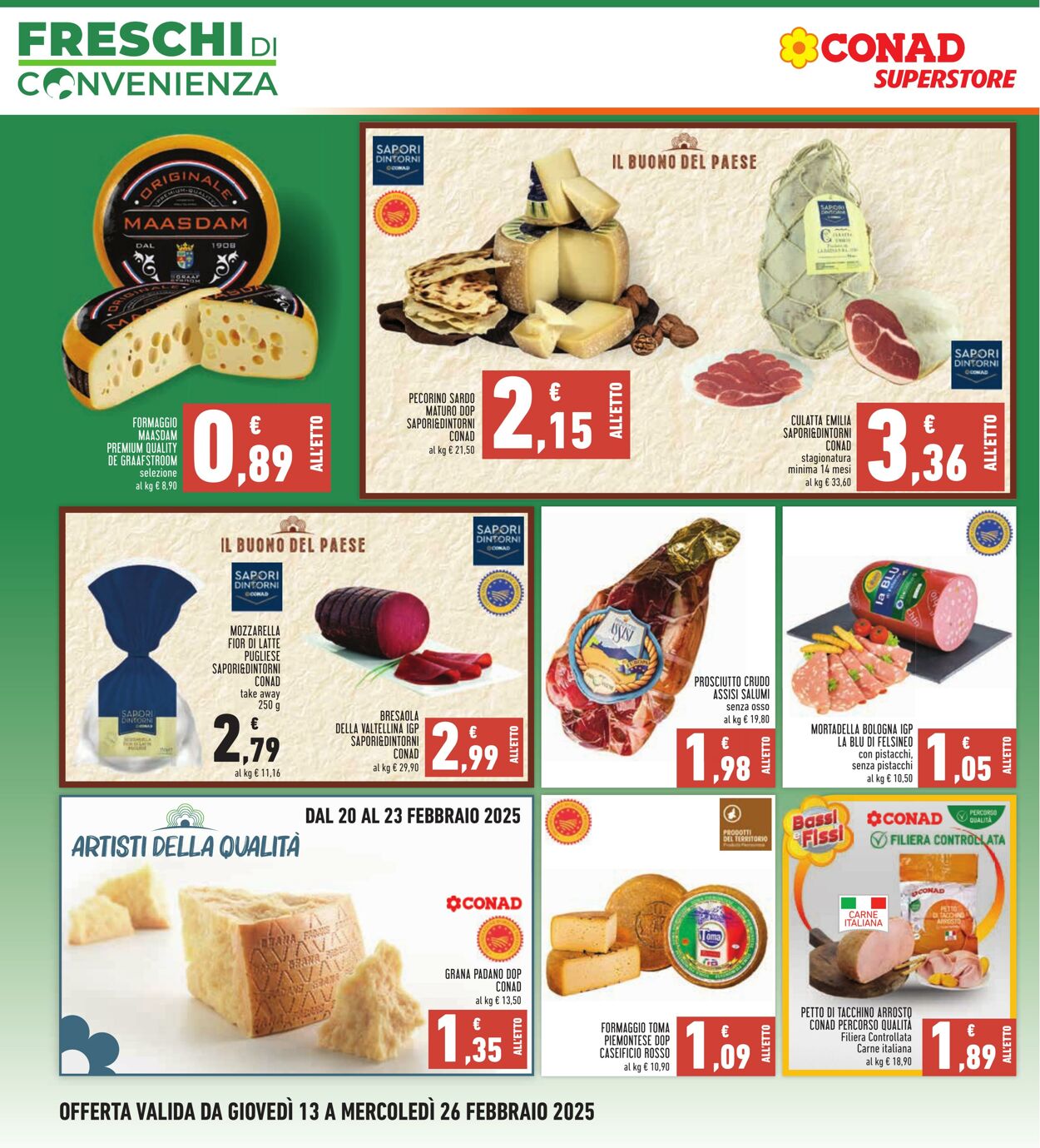 Volantino Conad 13.02.2025 - 26.02.2025