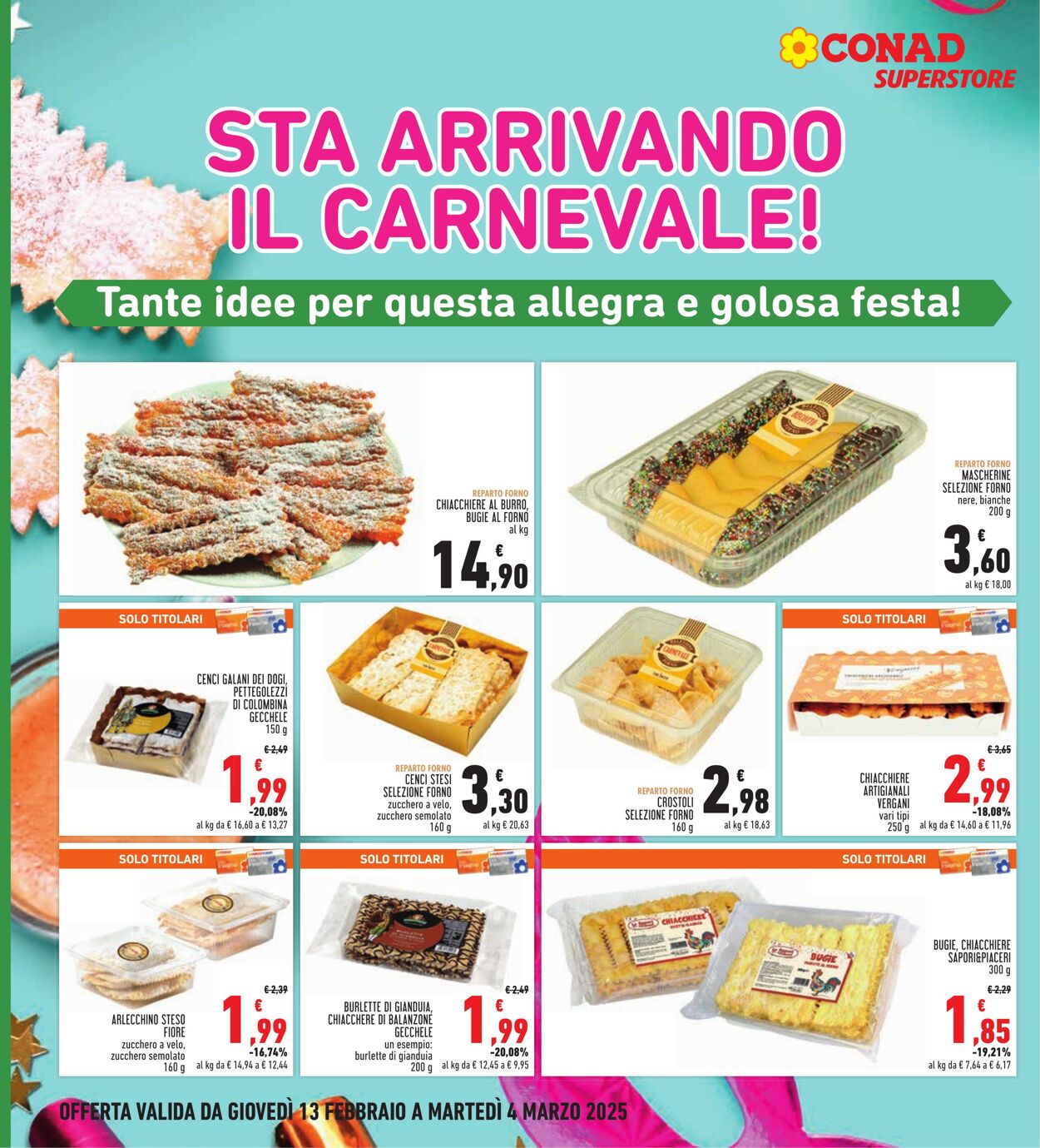 Volantino Conad 13.02.2025 - 26.02.2025