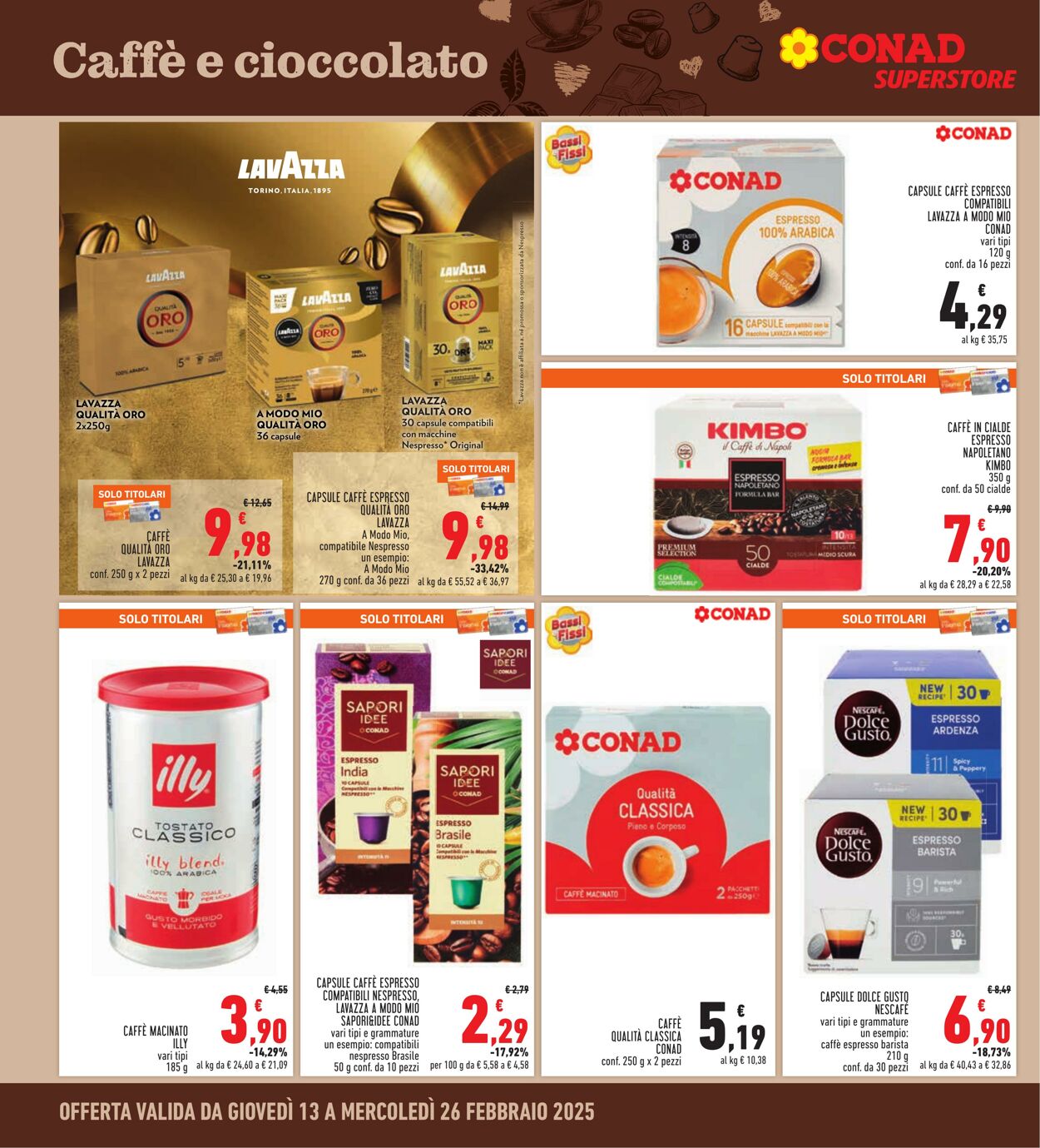 Volantino Conad 13.02.2025 - 26.02.2025