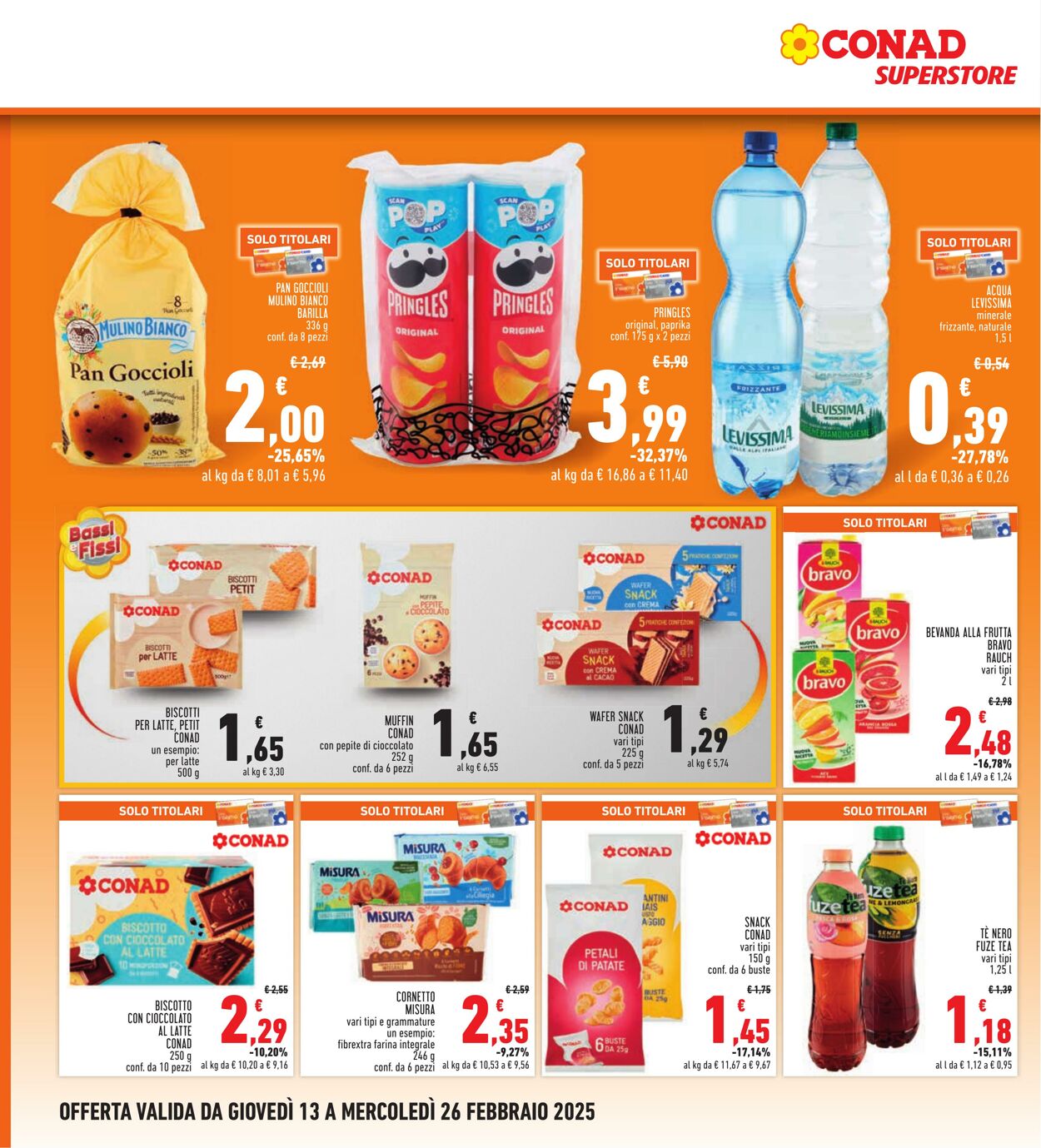 Volantino Conad 13.02.2025 - 26.02.2025