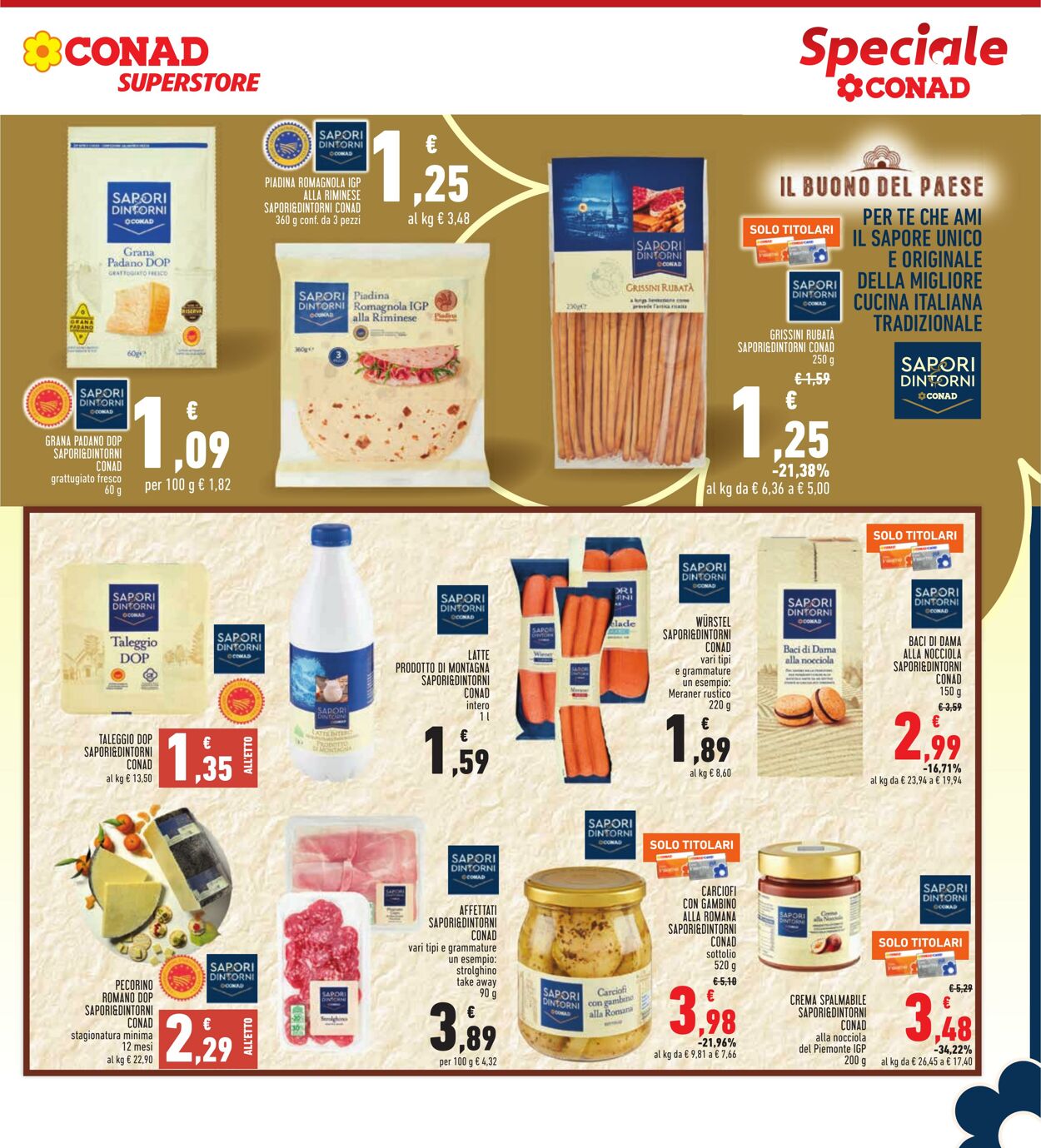 Volantino Conad 07.01.2025 - 15.01.2025