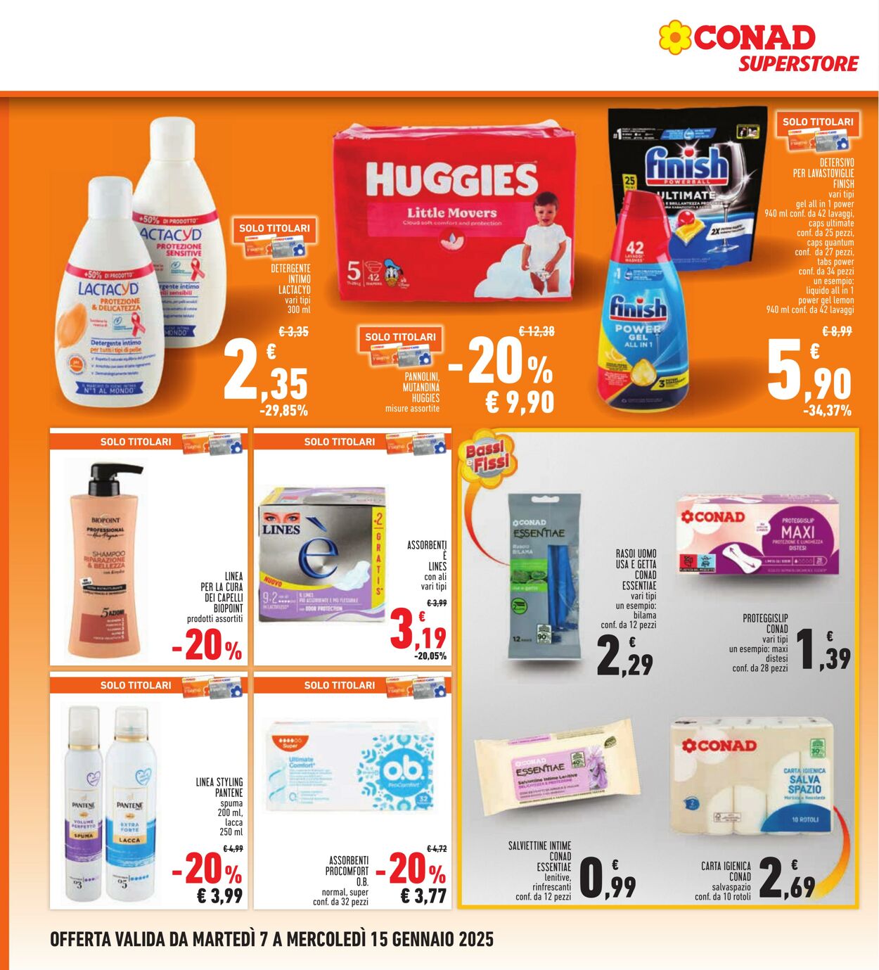 Volantino Conad 07.01.2025 - 15.01.2025